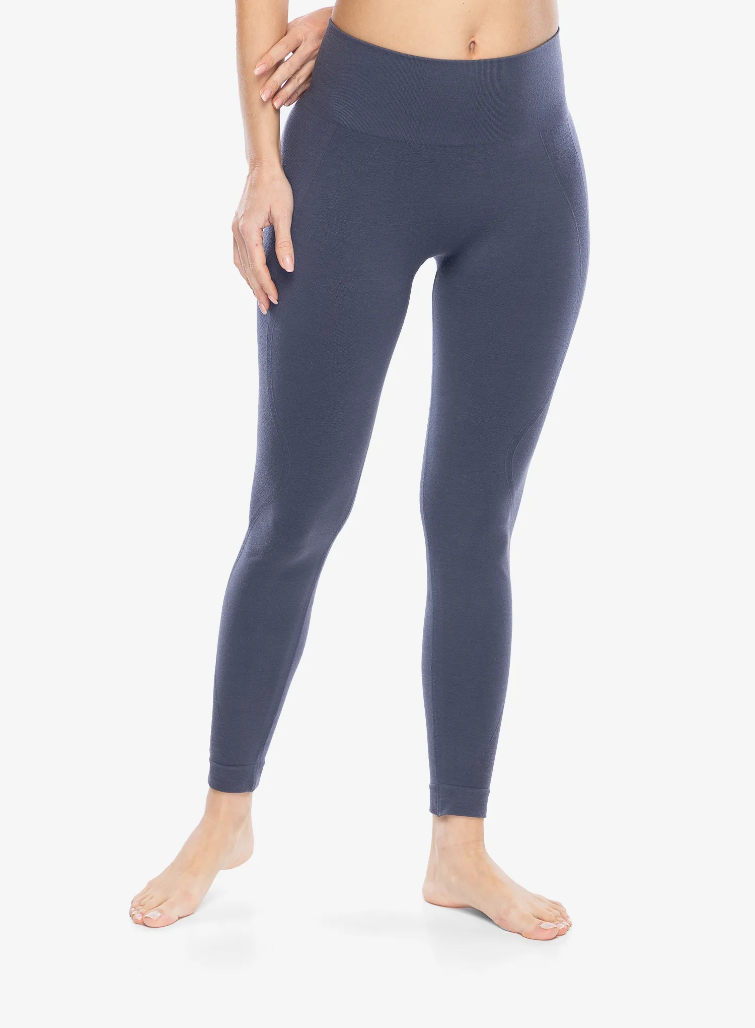 Ženske tajice Icebreaker Merino Seamless Active 25 Tights - graphite
