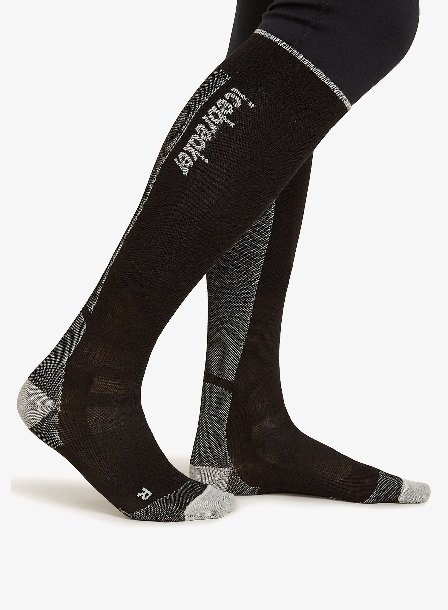 Skijaške čarape Icebreaker Merino Ski+ Ultralight OTC - black/ether/graphite