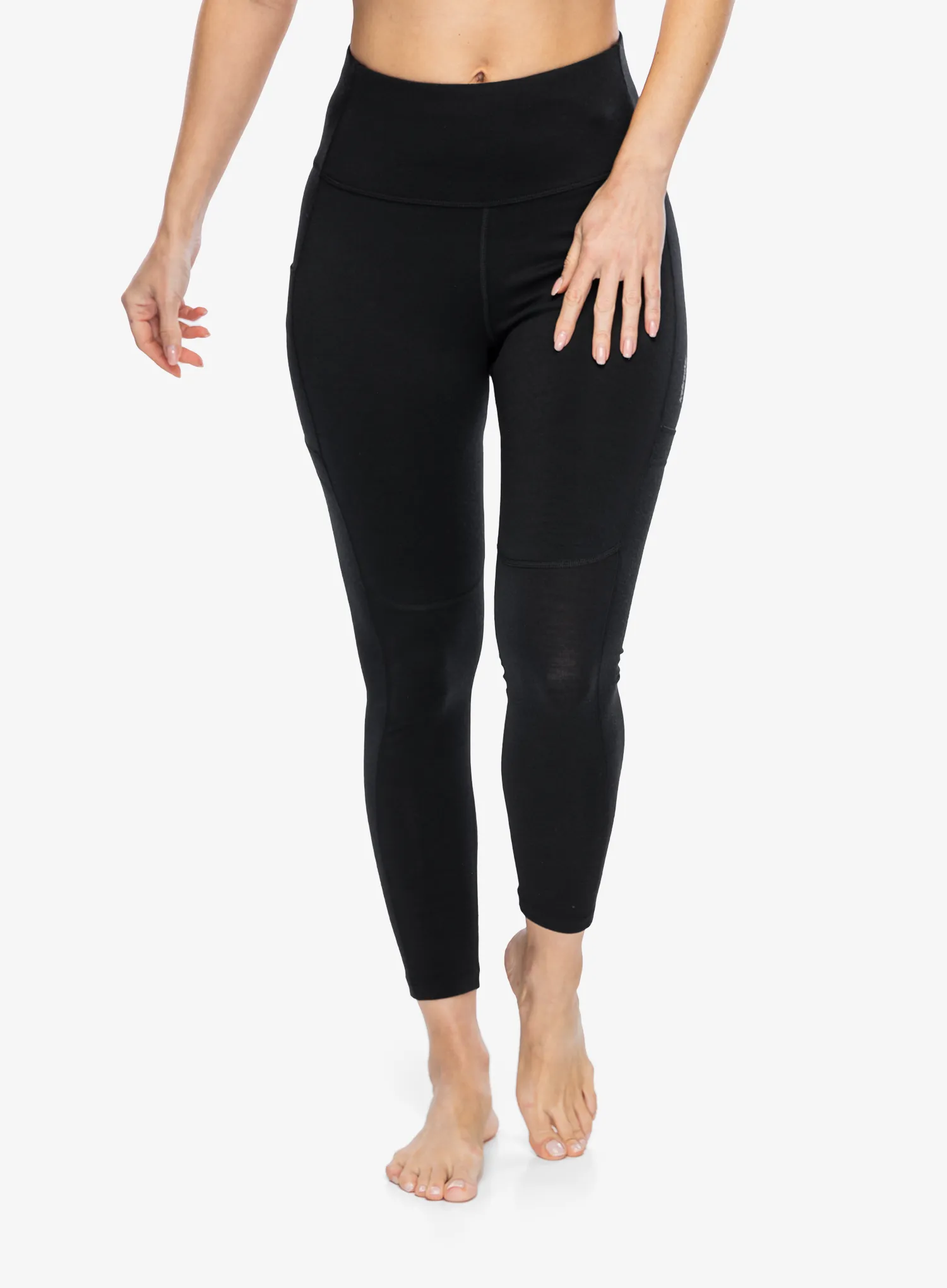 Ženske tajice Icebreaker Merino Speed Winter Tights - black