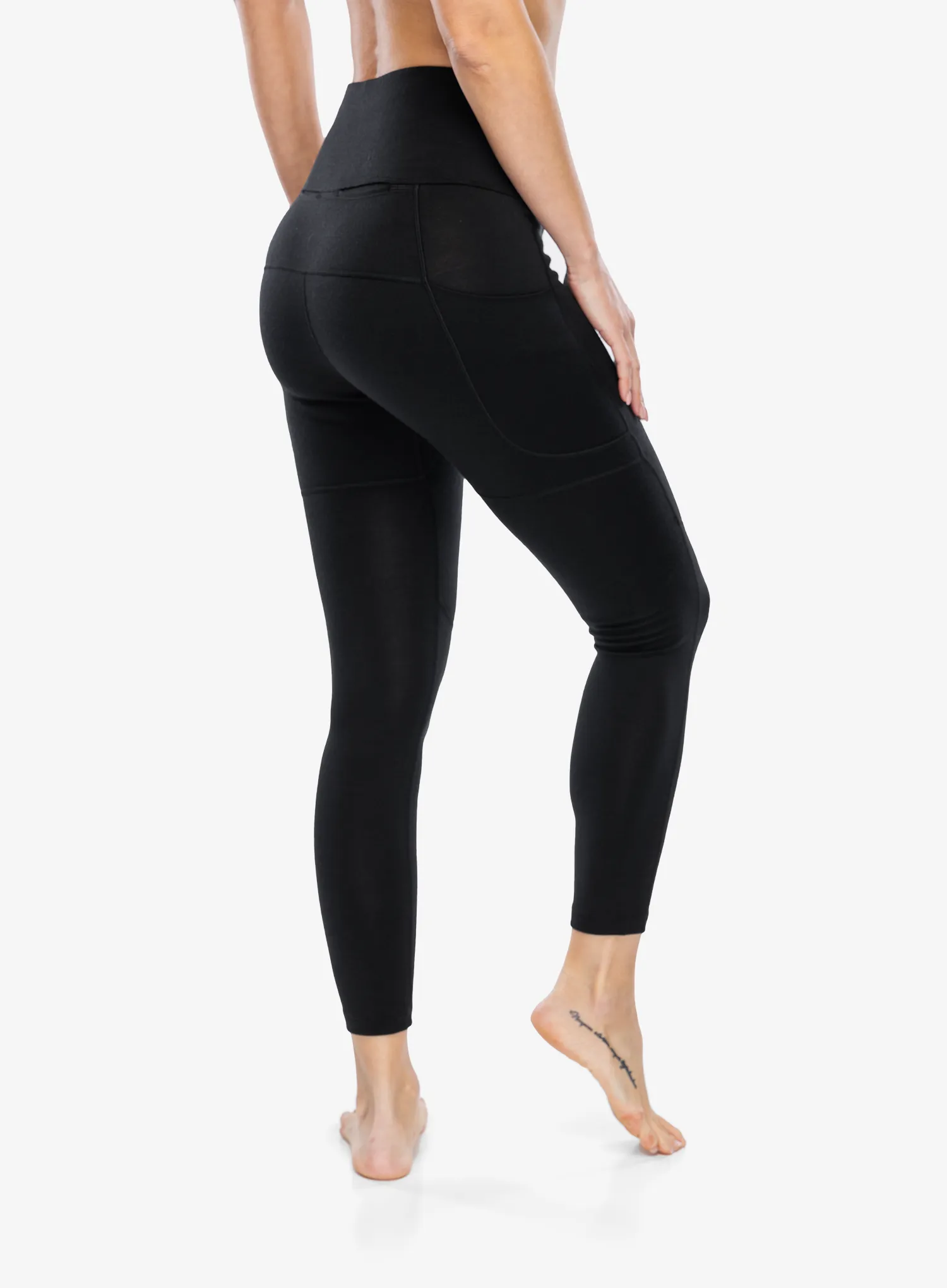 Ženske tajice Icebreaker Merino Speed Winter Tights - black