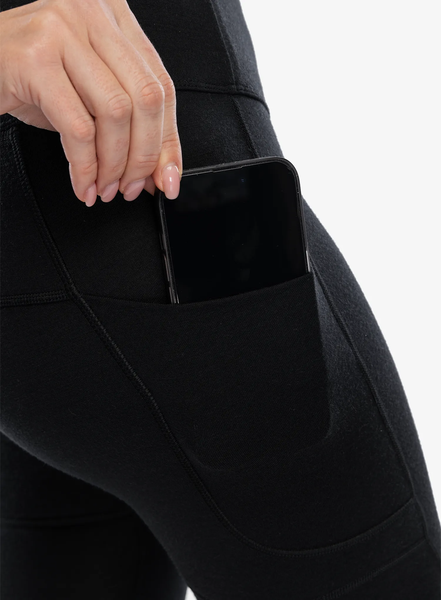 Ženske tajice Icebreaker Merino Speed Winter Tights - black