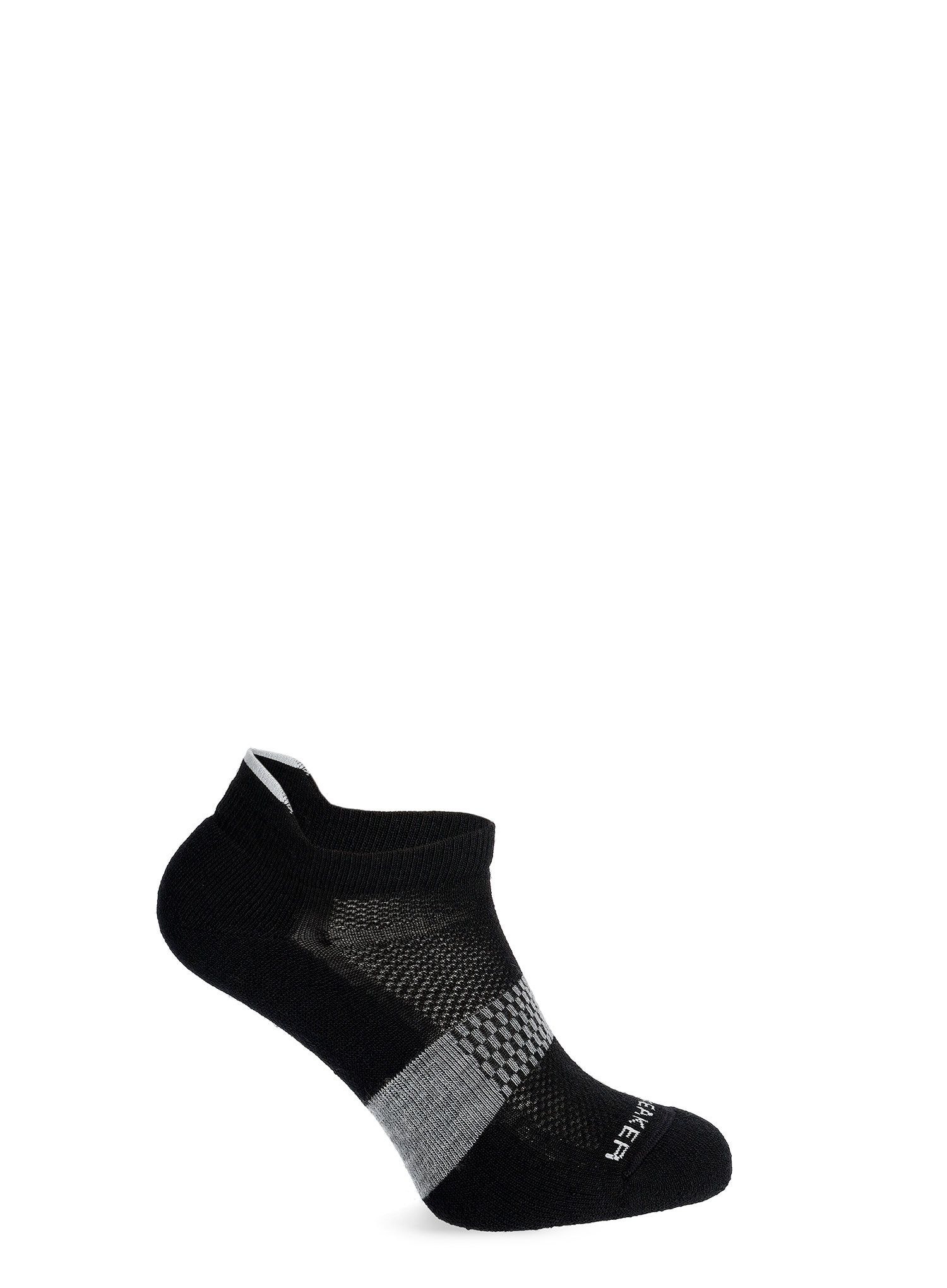 Ženske čarape Icebreaker Multisport Light Micro - black/snow/metro hthr