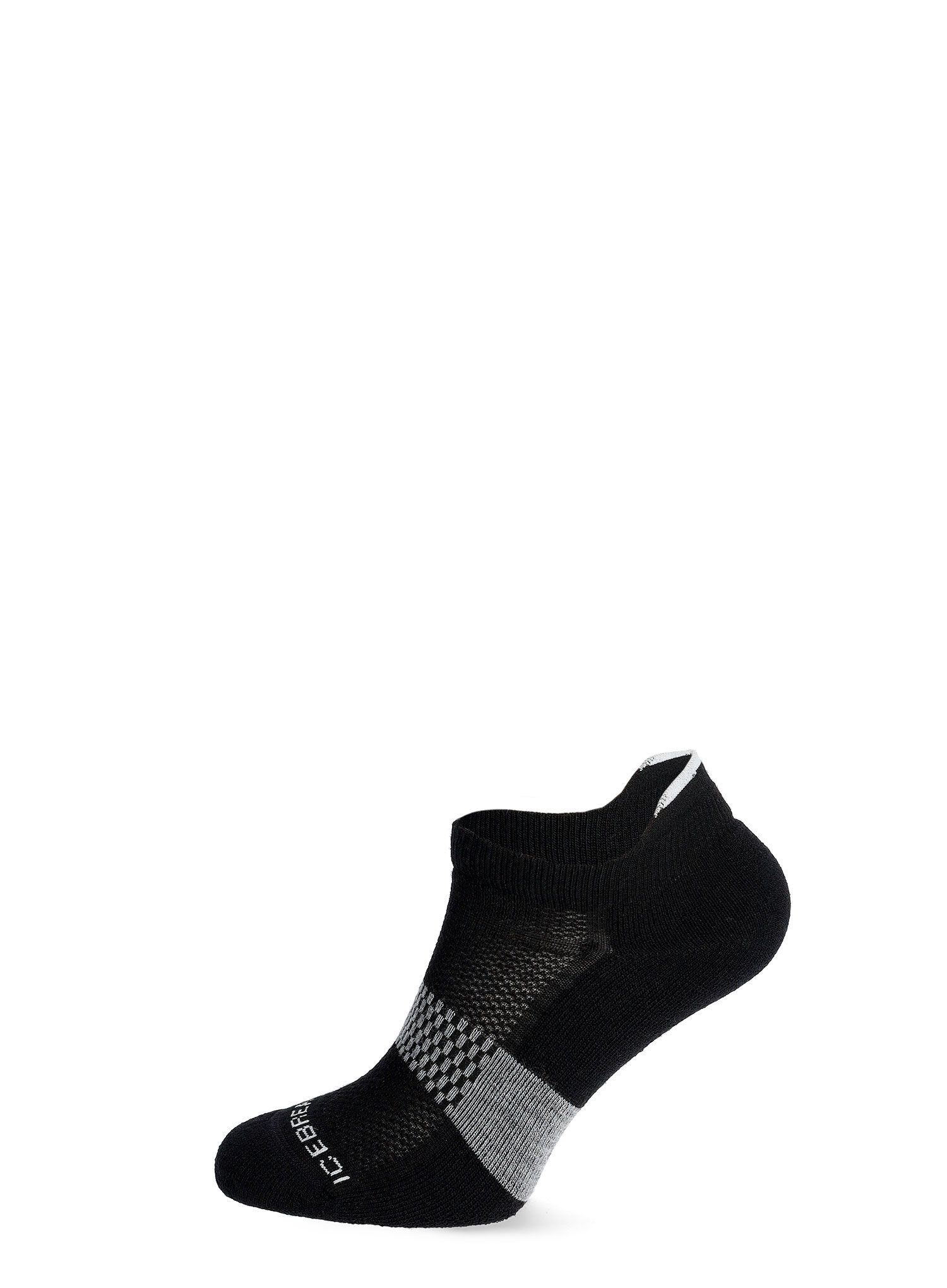 Ženske čarape Icebreaker Multisport Light Micro - black/snow/metro hthr