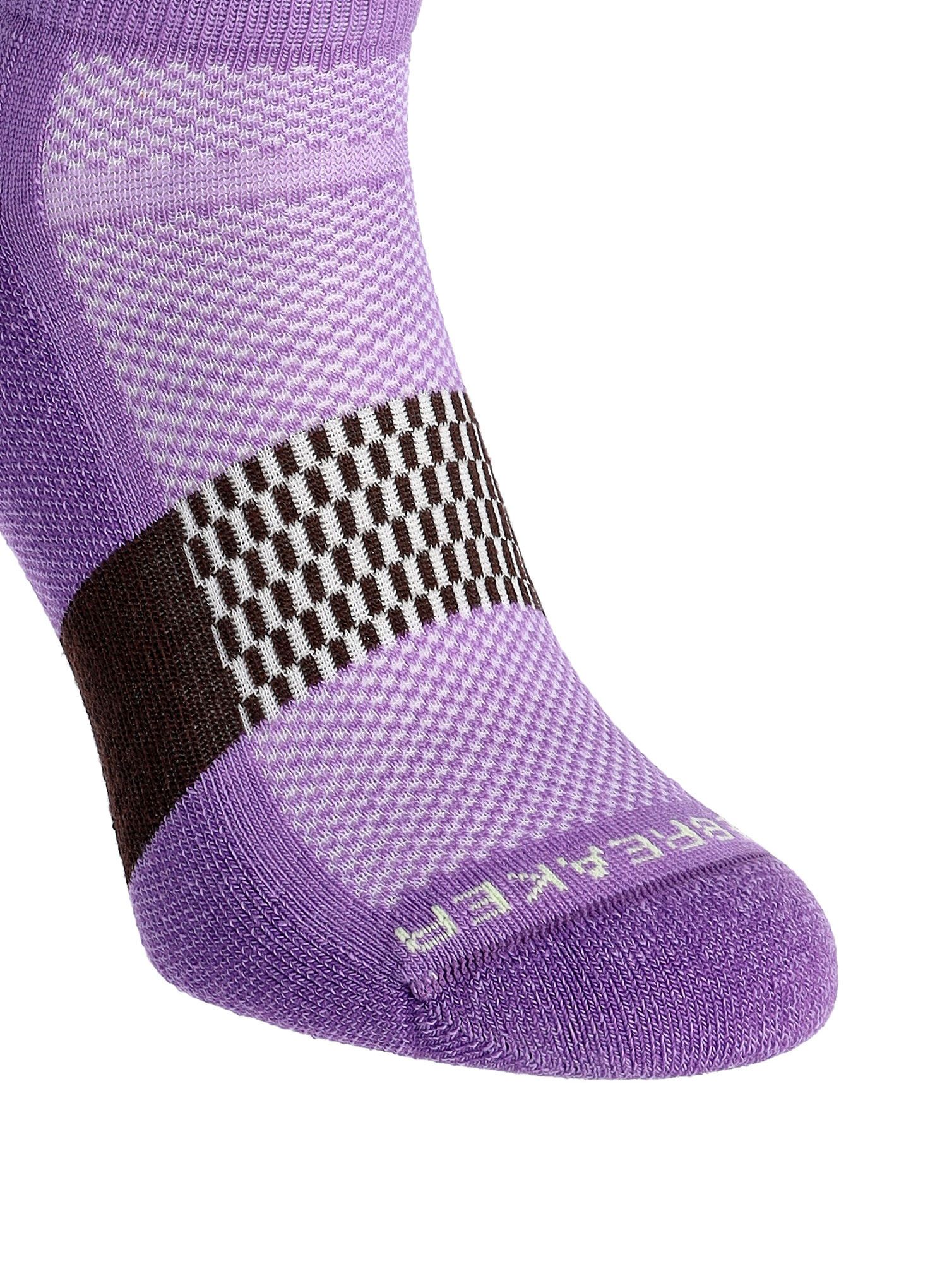 Ženske čarape Icebreaker Multisport Light Mini - magic/glazen/bittersweet