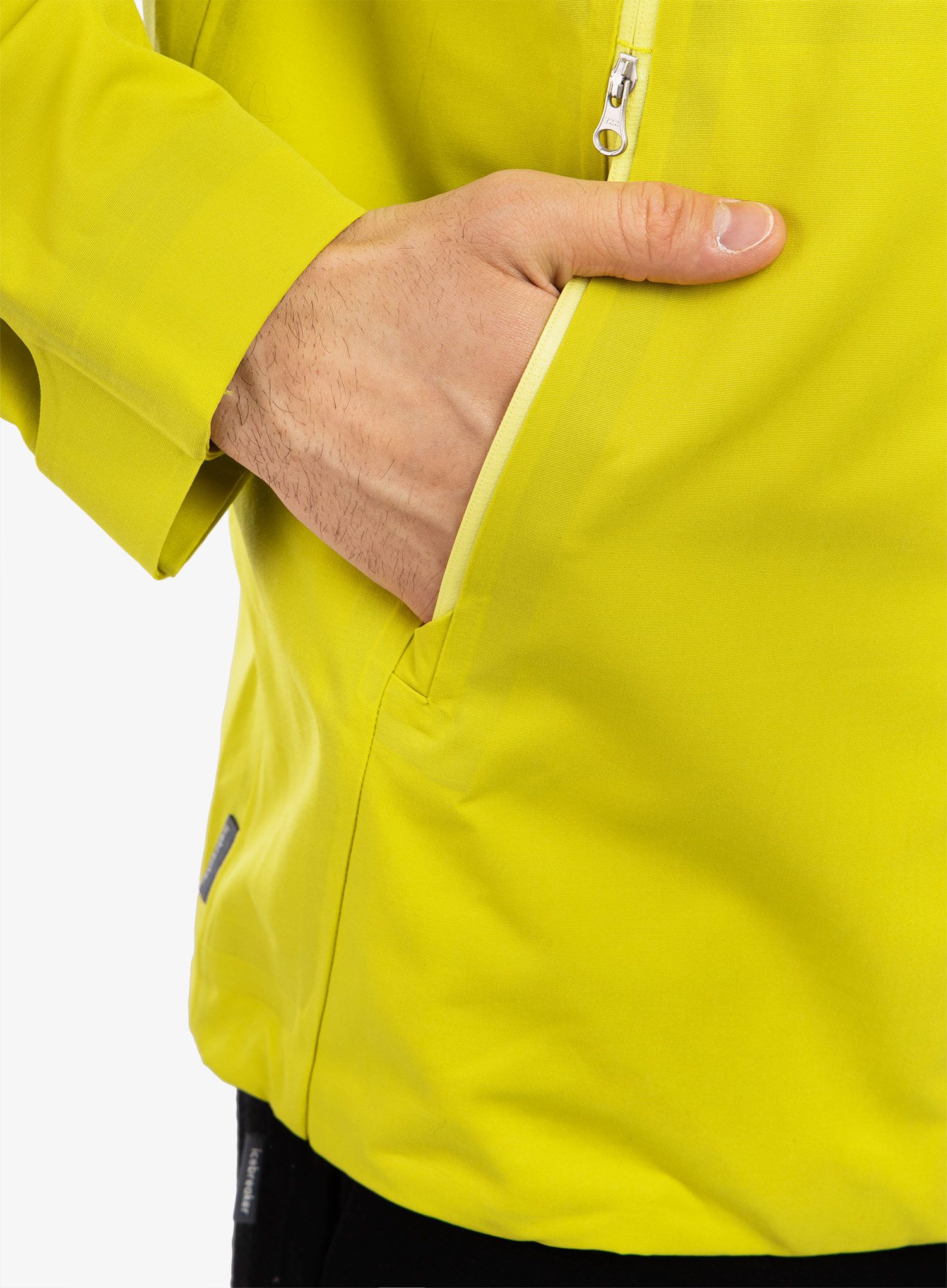 Jakna Icebreaker Shell+ Hooded Jacket - shine