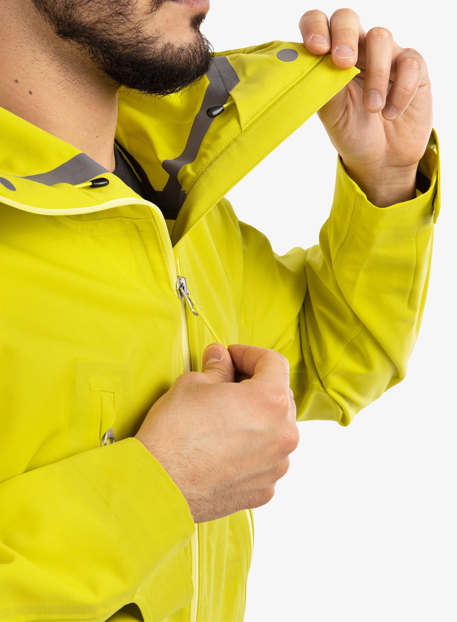 Jakna Icebreaker Shell+ Hooded Jacket - shine