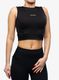 Ženski top Icebreaker ZoneKnit Cropped Bra-Tank - black