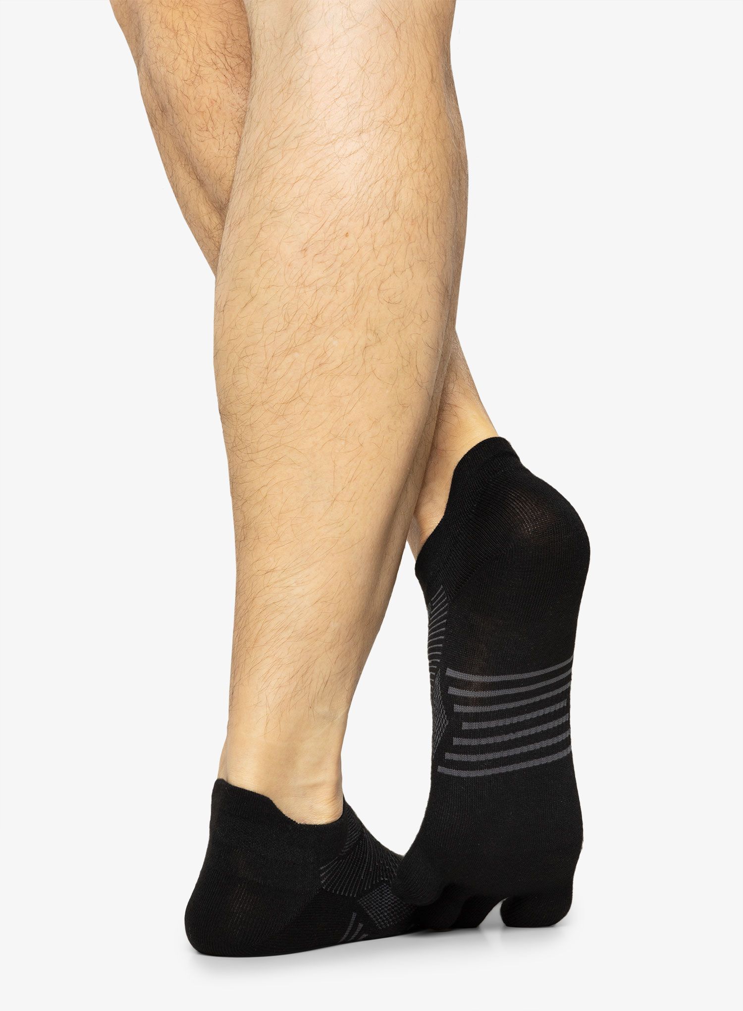 Čarape za trčanje Injinji Run LW No-Show Coolmax XtraLife - noir