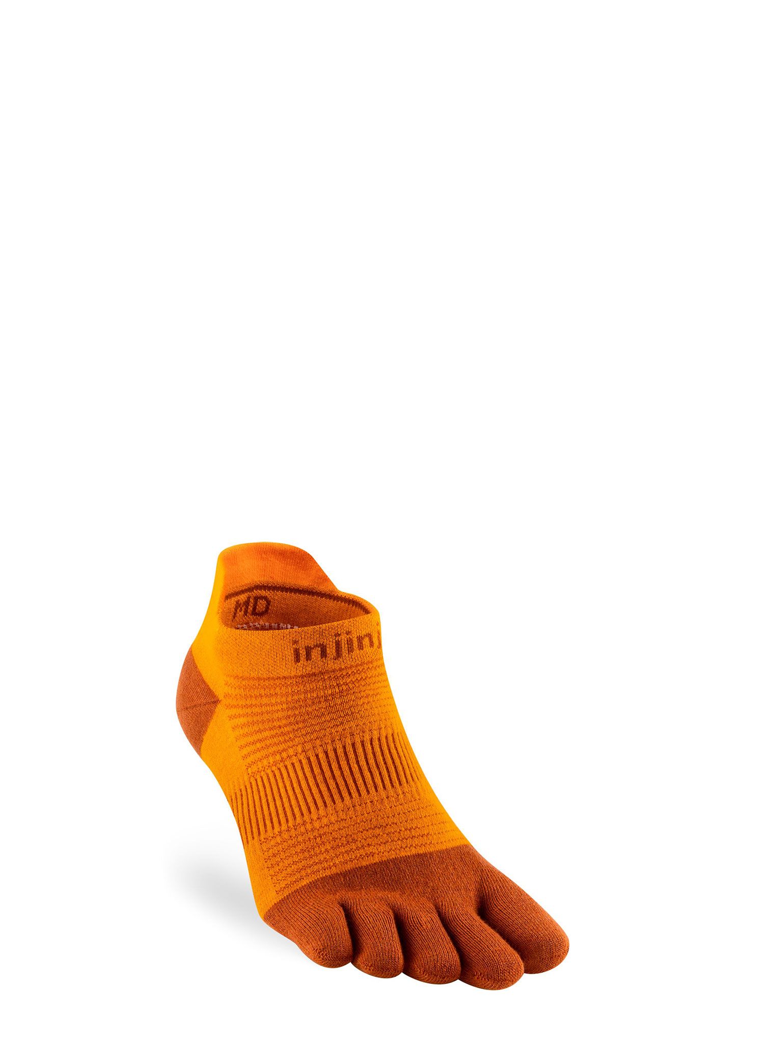 Čarape za trčanje Injinji Run Lightweight No-Show - campfire