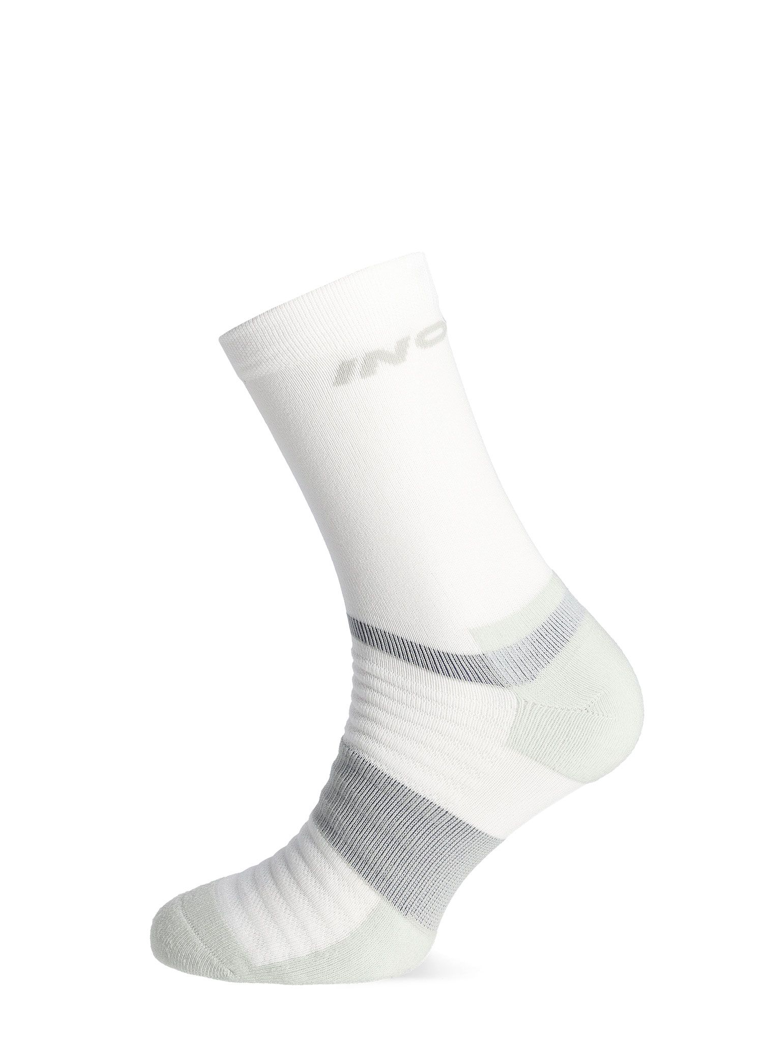 Čarape za trčanje Inov-8 Active High - white/light grey
