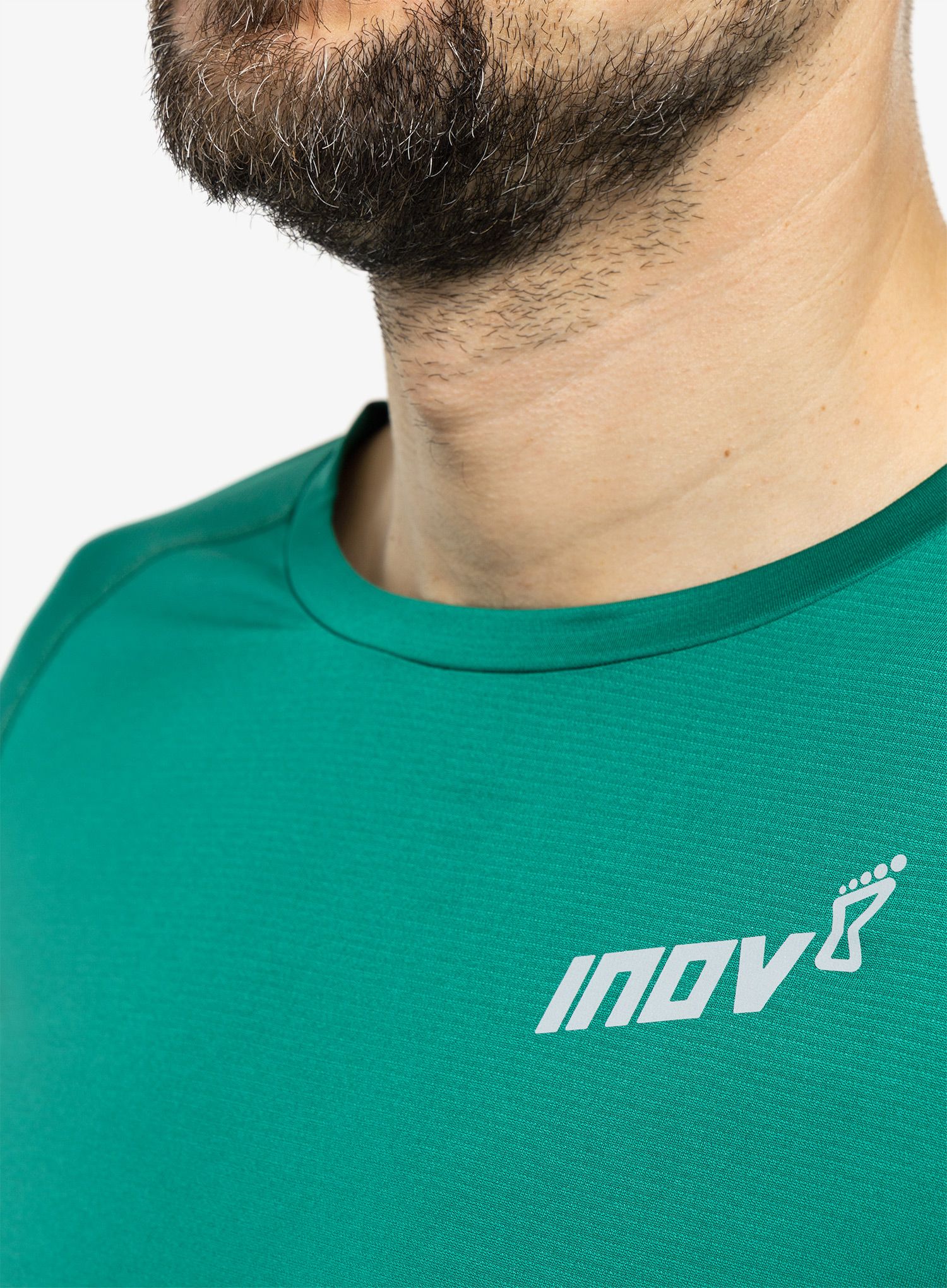 Dukserica za trčanje Inov-8 Base Elite LS - dark green