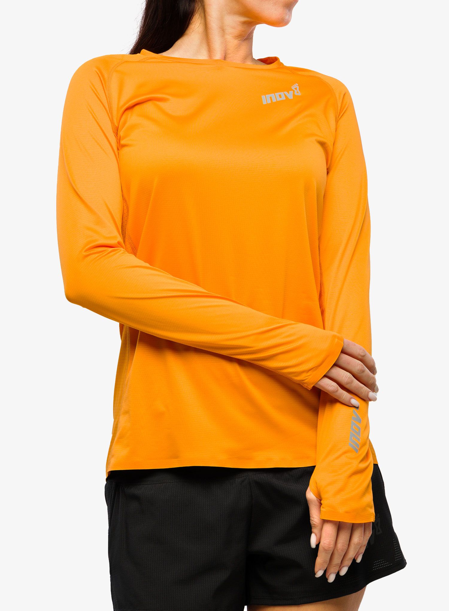 Ženska dukserica bez kapuljače Inov-8 Base Elite LS - nectar