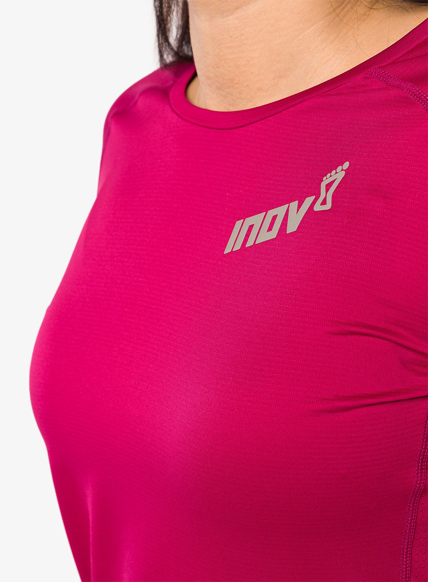 Ženska dukserica za trčanje Inov-8 Base Elite LS - pink