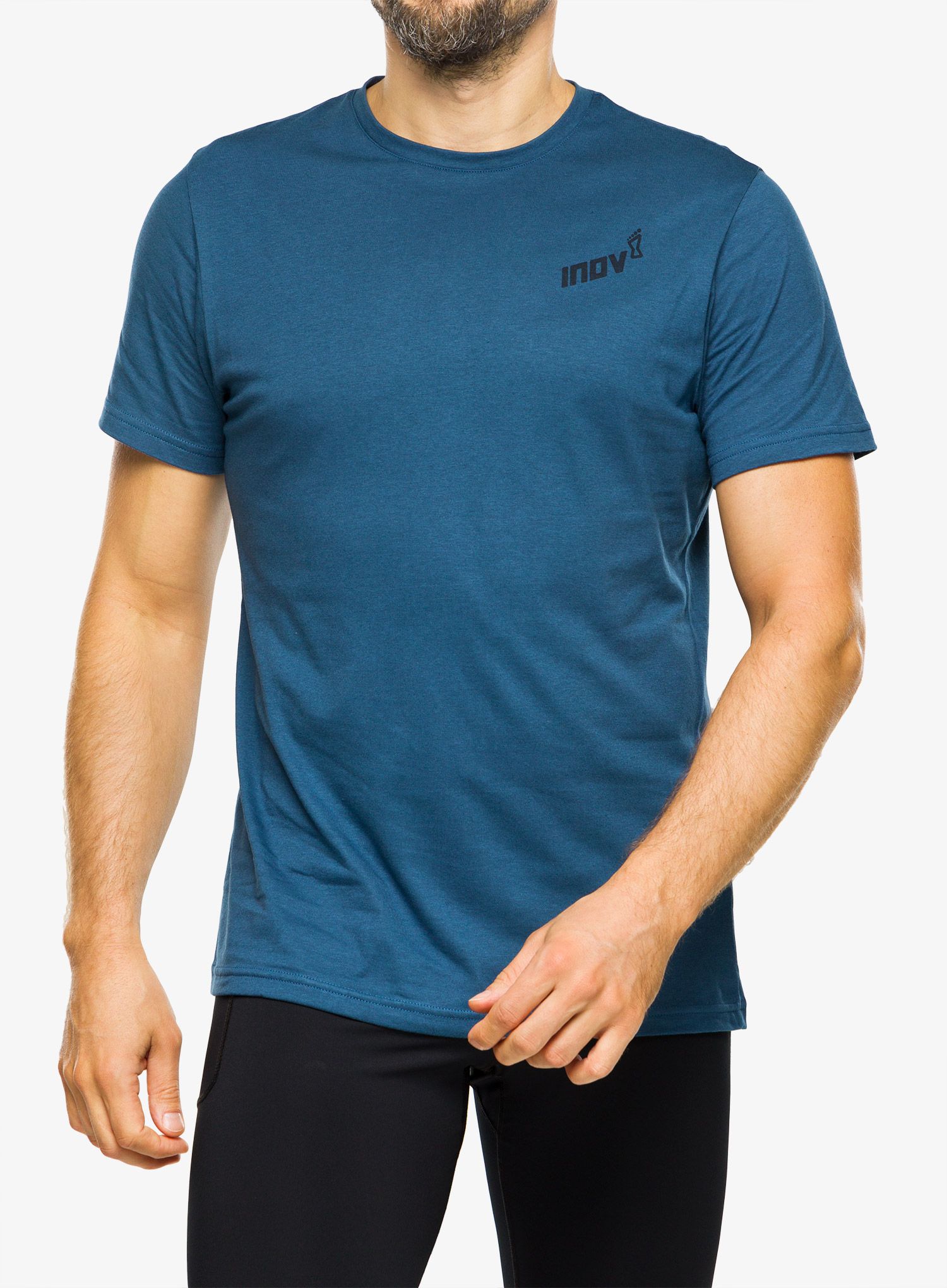Majica za trčanje Inov-8 Graphic Tee SS Forged - navy