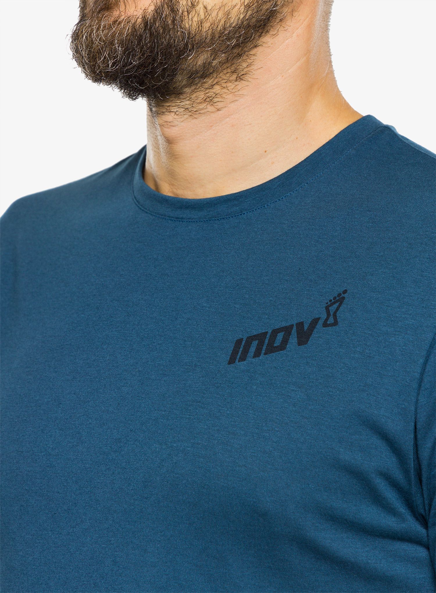 Majica za trčanje Inov-8 Graphic Tee SS Forged - navy