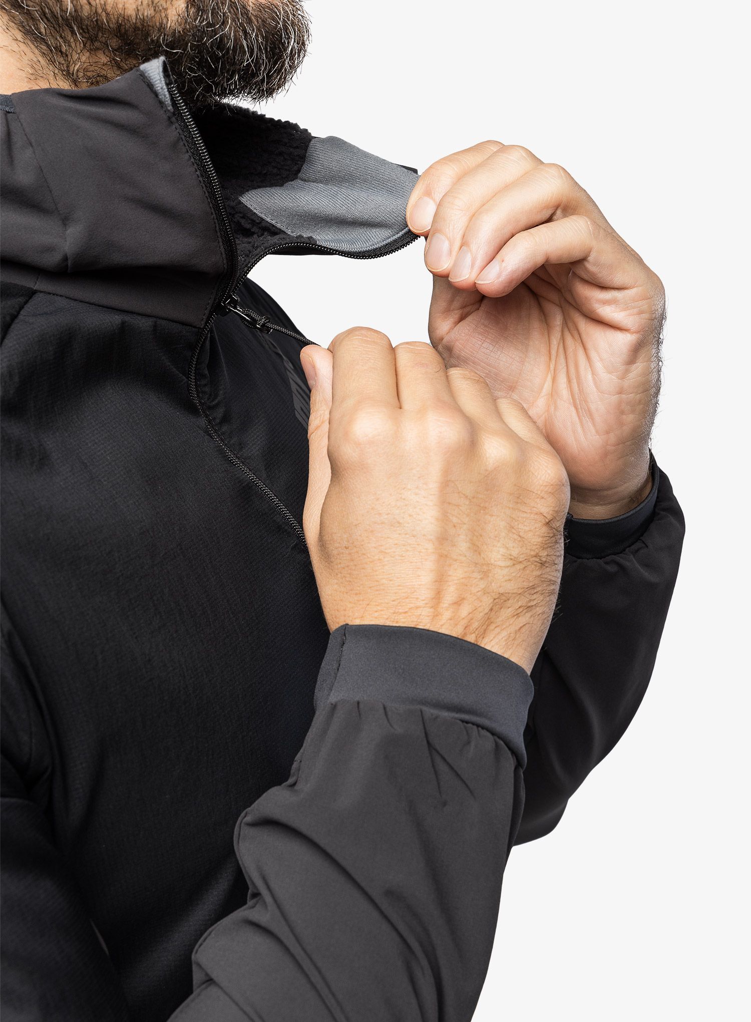 Jakna Inov-8 Performance Hybrid Jacket - black/graphite