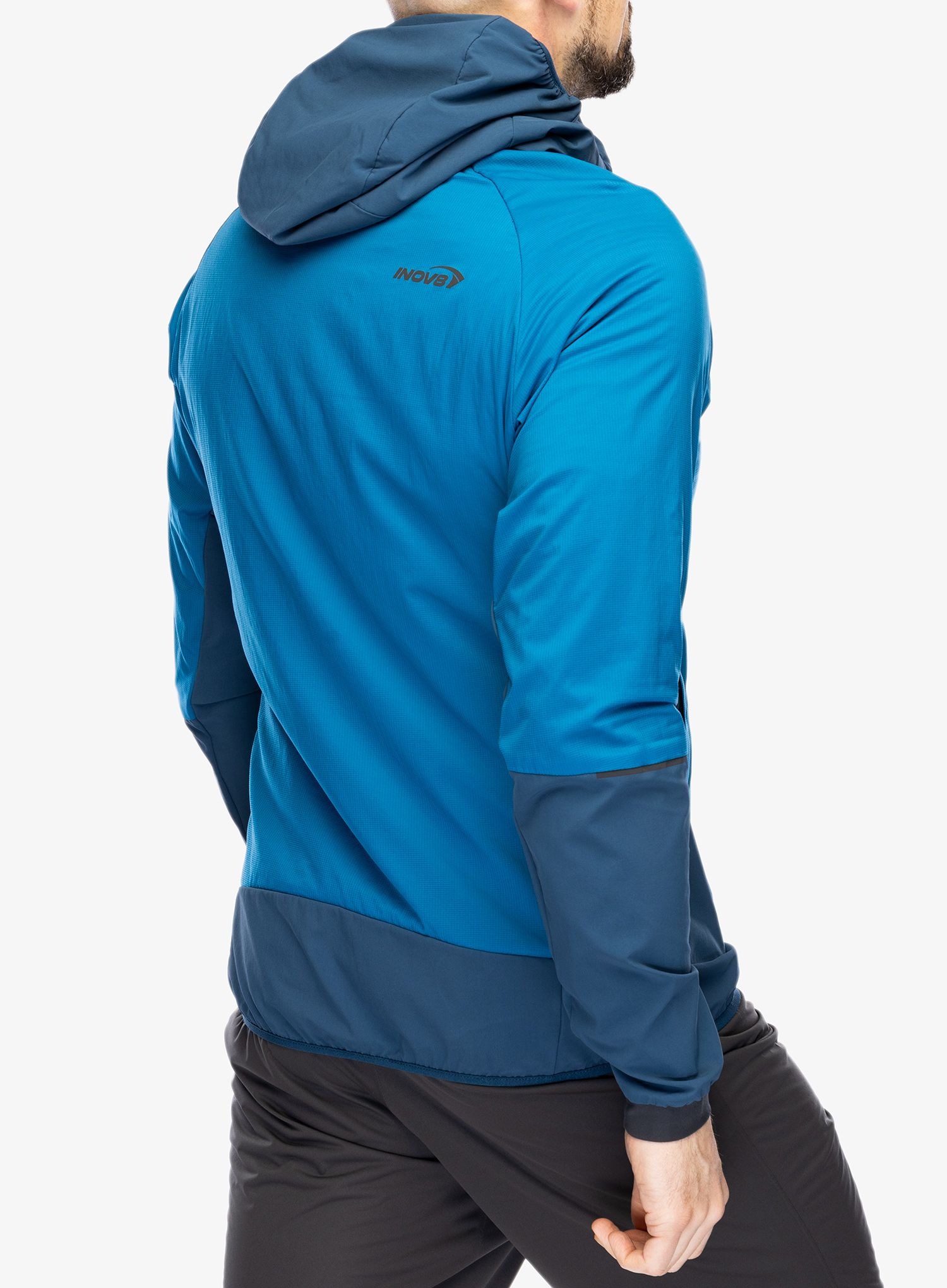 Jakna s postavom Inov-8 Performance Hybrid Jacket - blue/navy