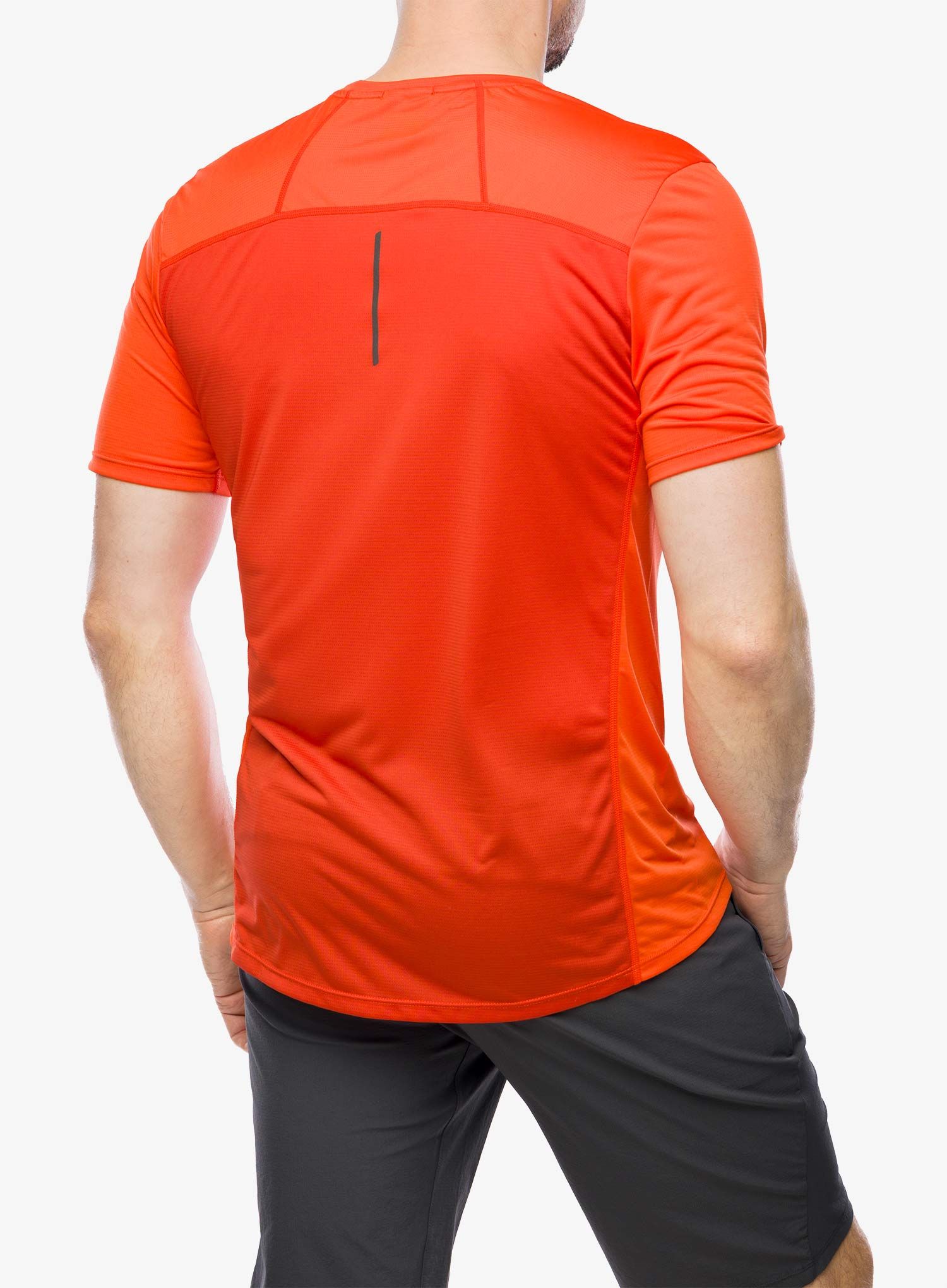 Majica za trčanje Inov-8 Performance Short Sleeve - fiery red/red