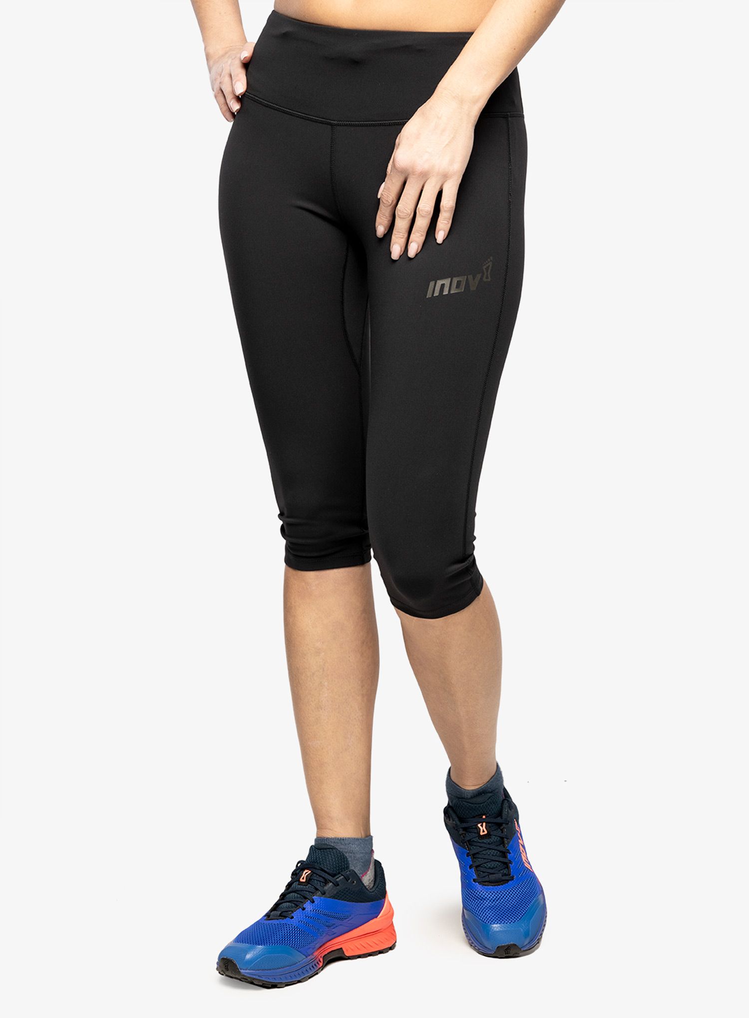 Ženske tajice za trčanje Inov-8 Race Elite 3/4 Tight - black