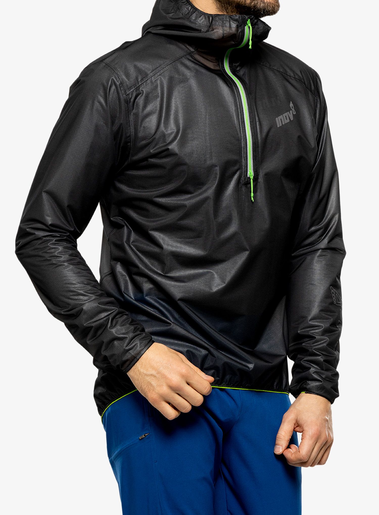 Jakna za trčanje Inov-8 Raceshell HZ - black