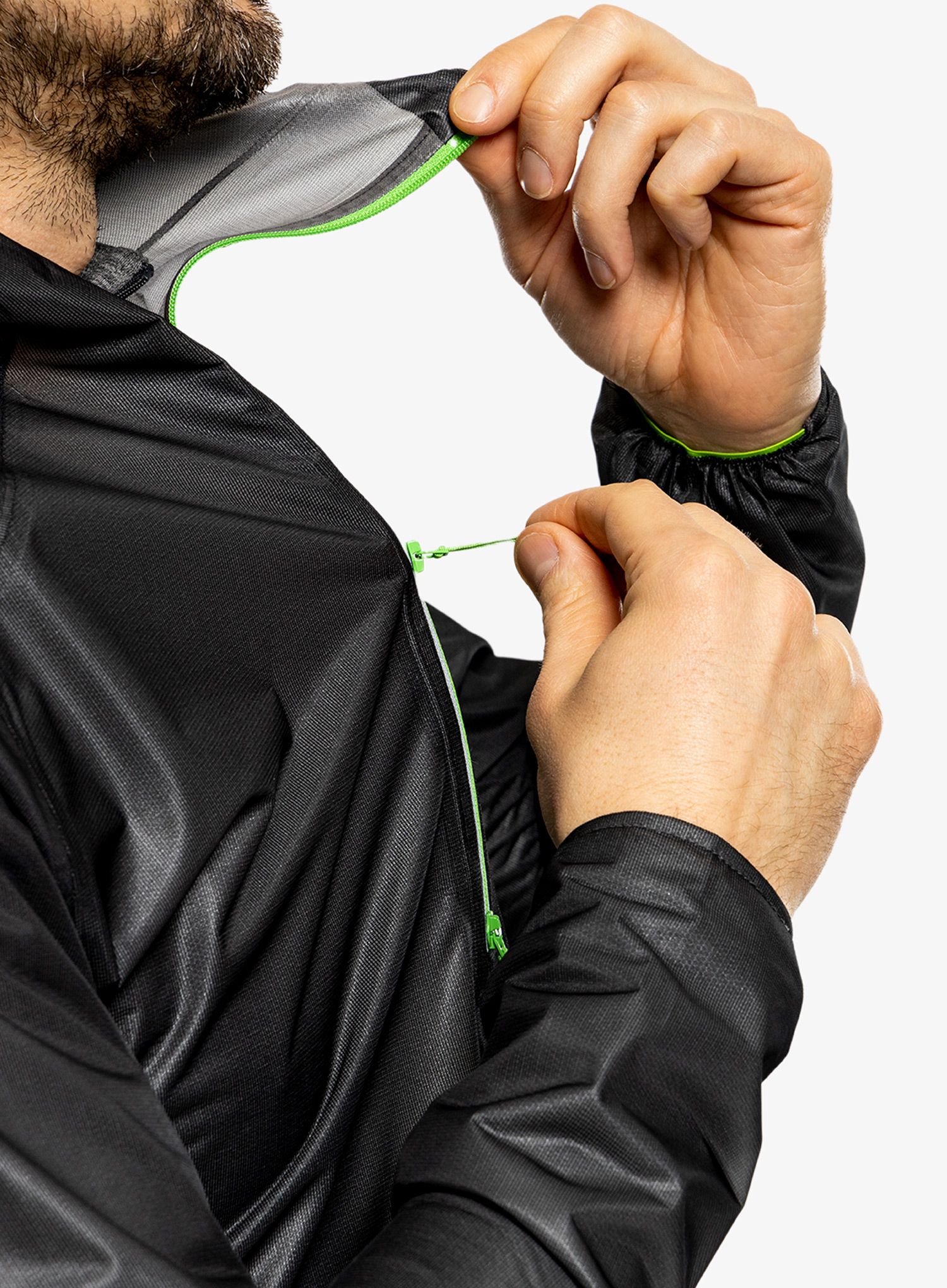 Jakna za trčanje Inov-8 Raceshell HZ - black