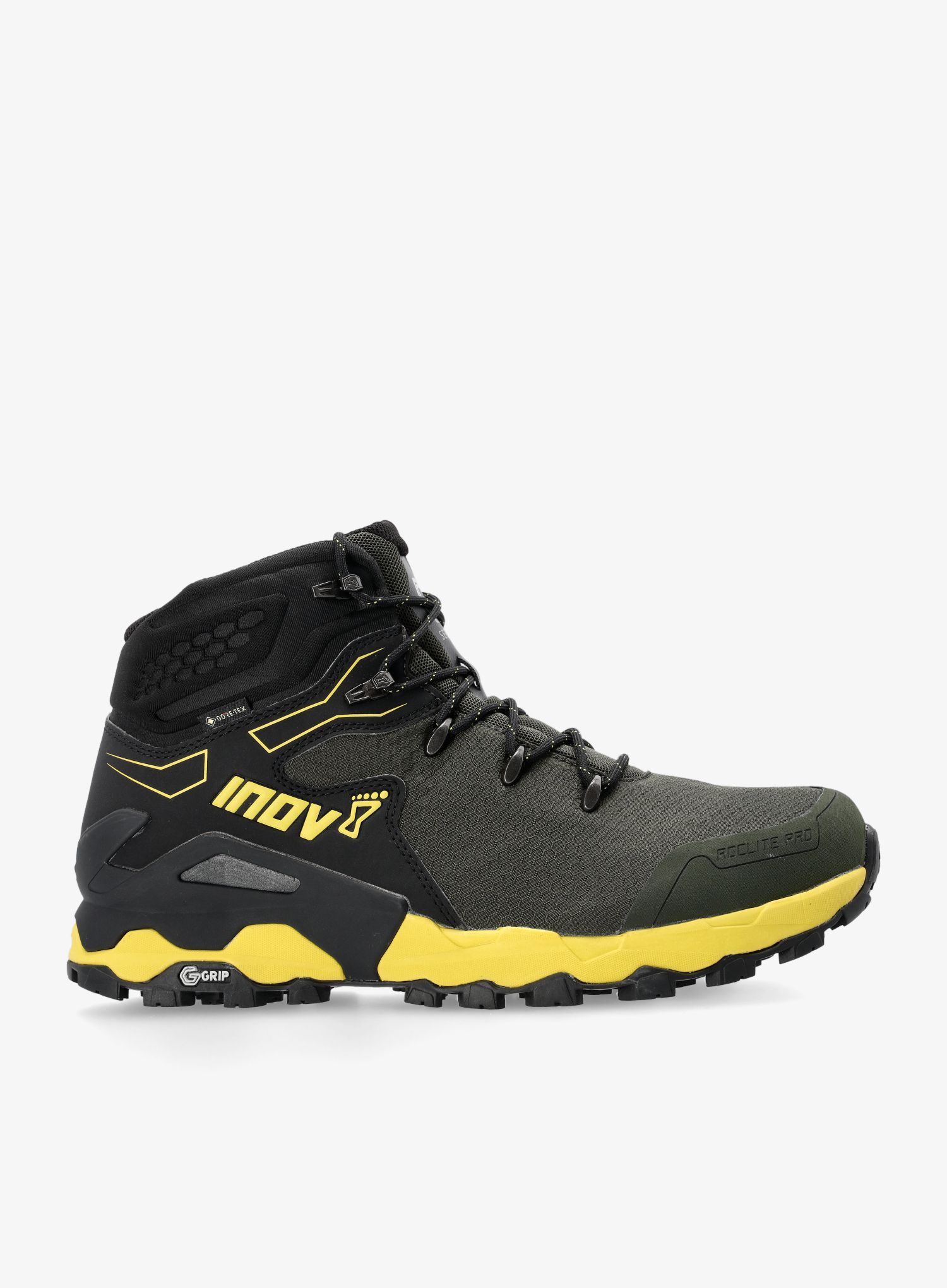 Planinarske cipele Inov-8 Roclite Pro G 400 GTX V2 - olive/black/yellow