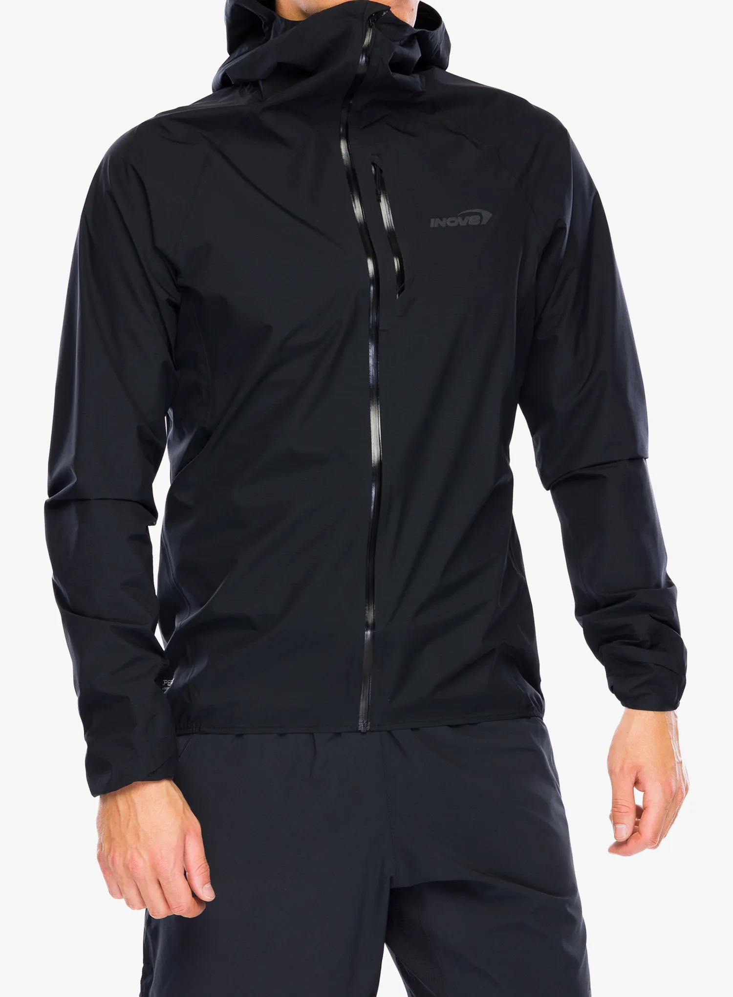Kišna jakna Inov-8 Stormshell FZ V2 - black