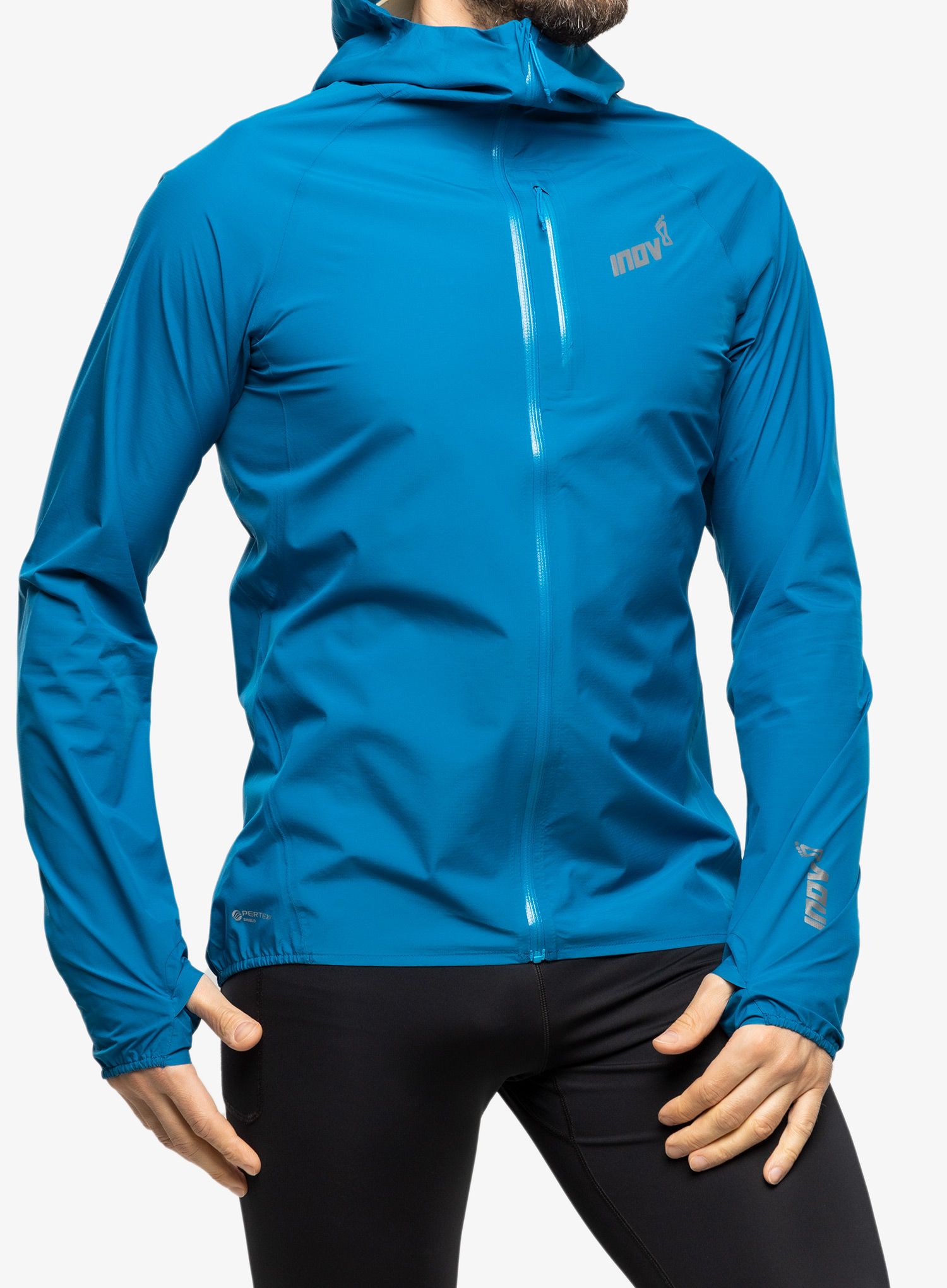 Jakna za trčanje Inov-8 Stormshell FZ V2 - blue