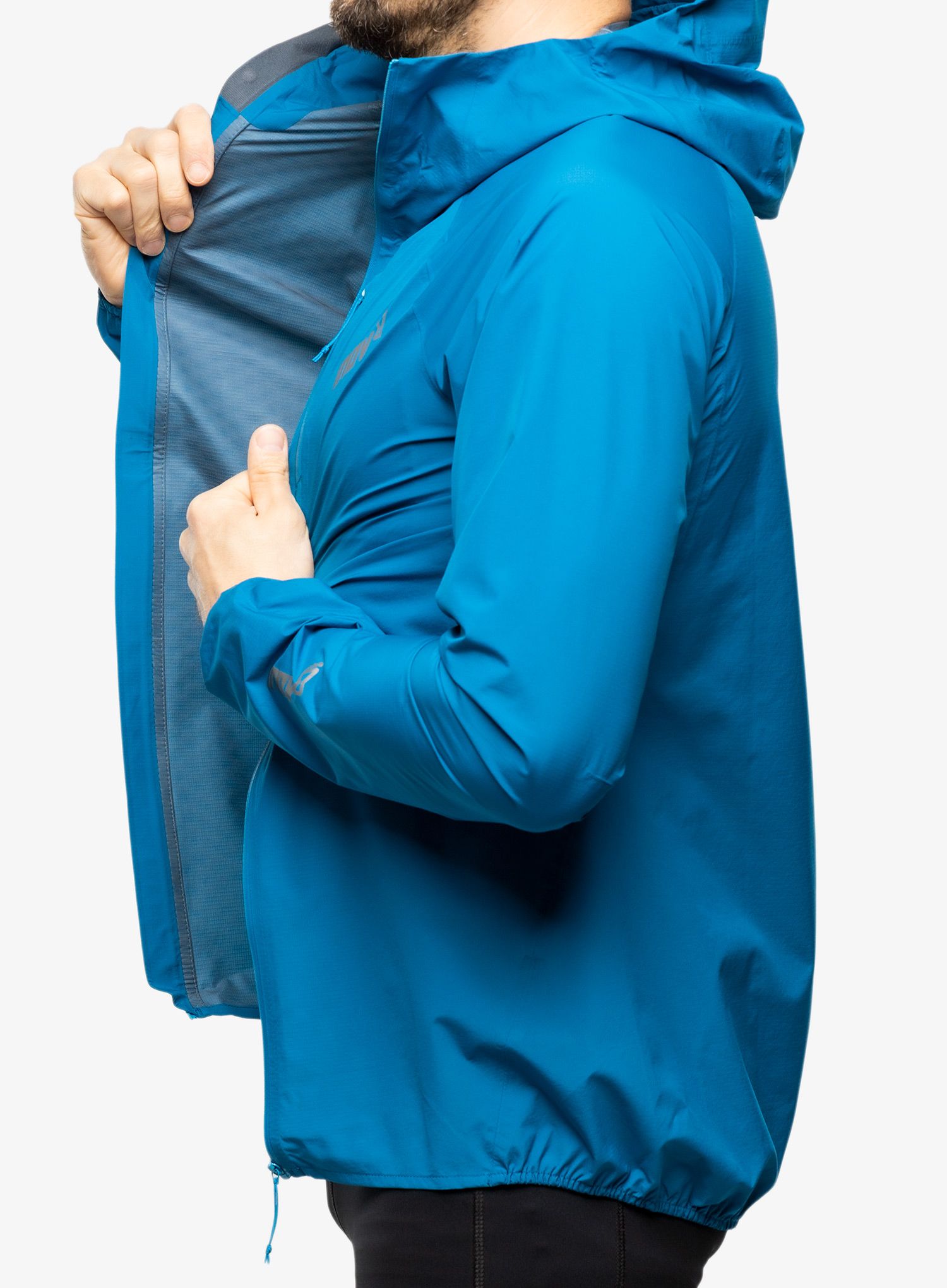 Jakna za trčanje Inov-8 Stormshell FZ V2 - blue