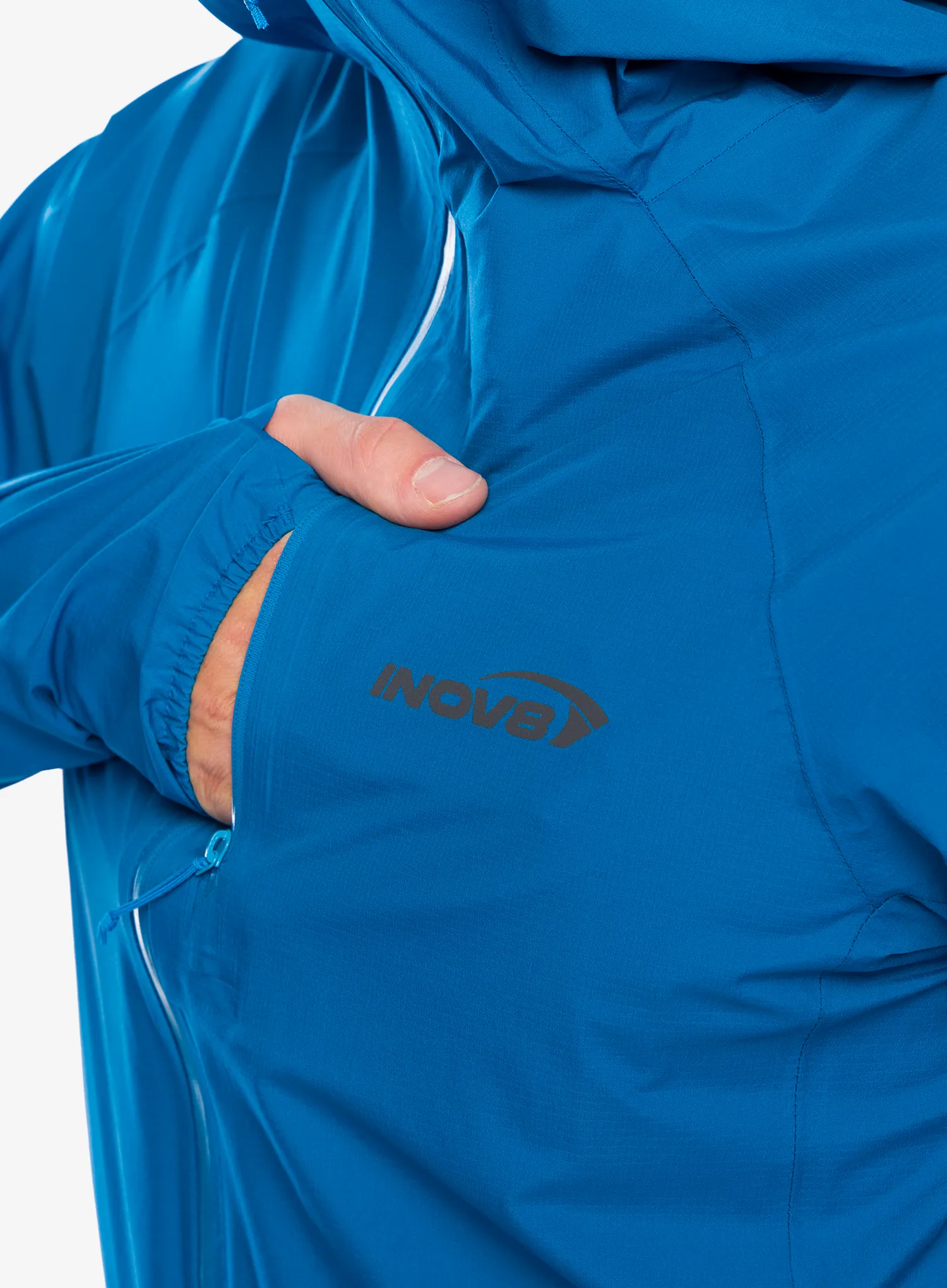 Jakna za trčanje Inov-8 Stormshell FZ V2 - blue