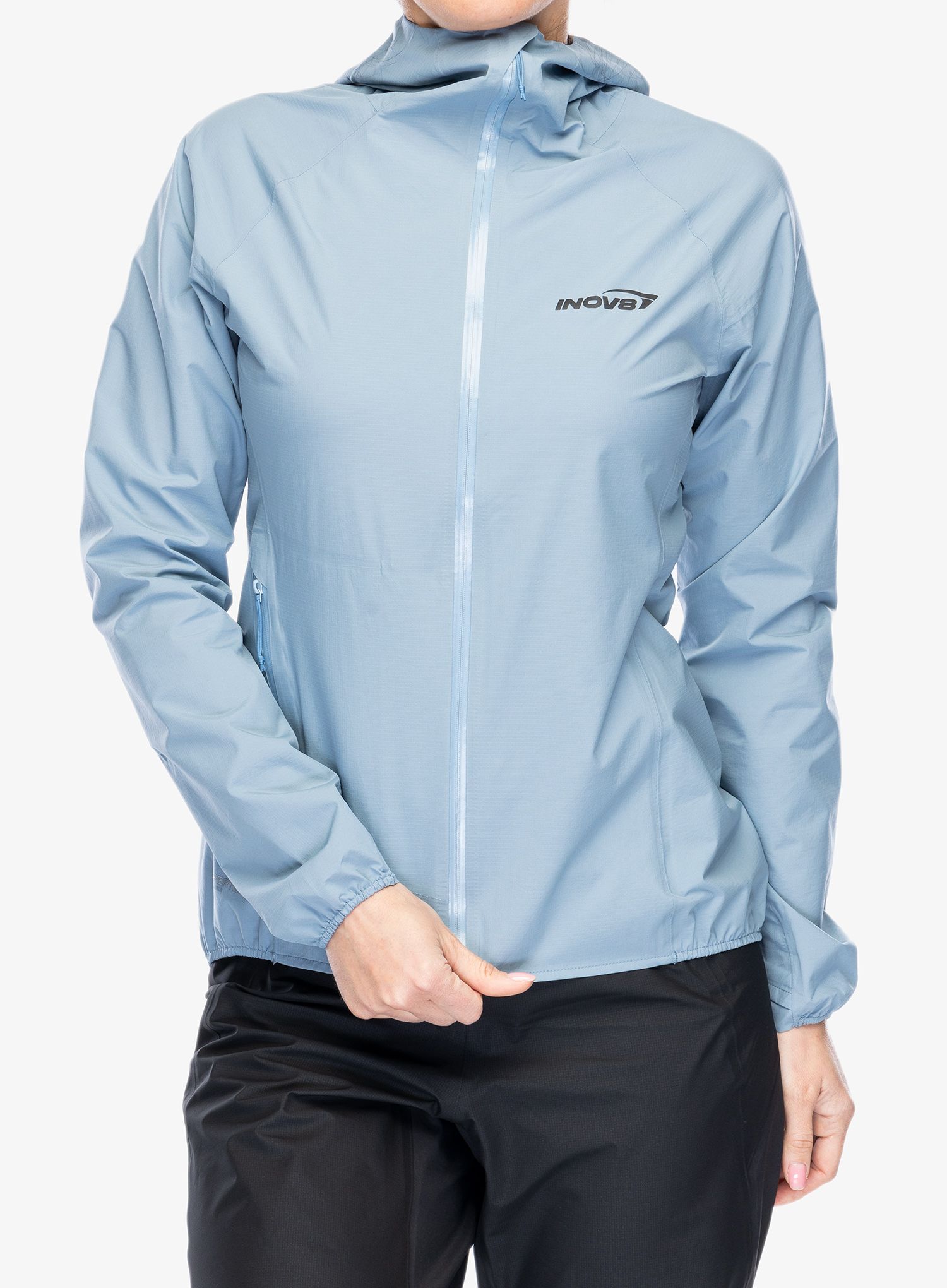 Ženska jakna za trčanje Inov-8 Stormshell FZ V2 - blue grey
