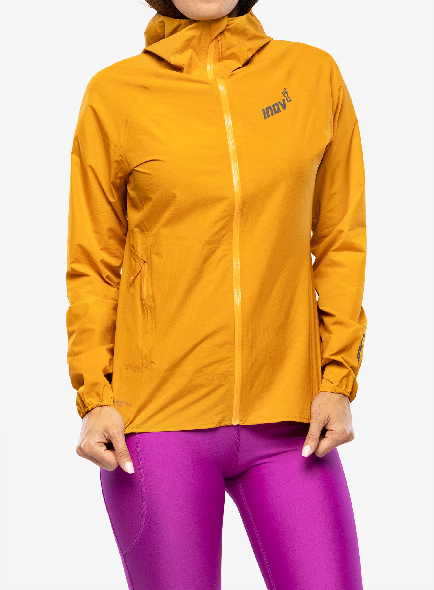 Ženska jakna za trčanje Inov-8 Stormshell FZ V2 - nectar