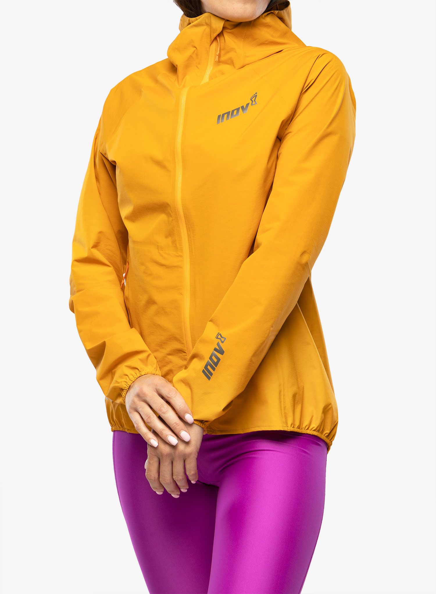 Ženska jakna za trčanje Inov-8 Stormshell FZ V2 - nectar