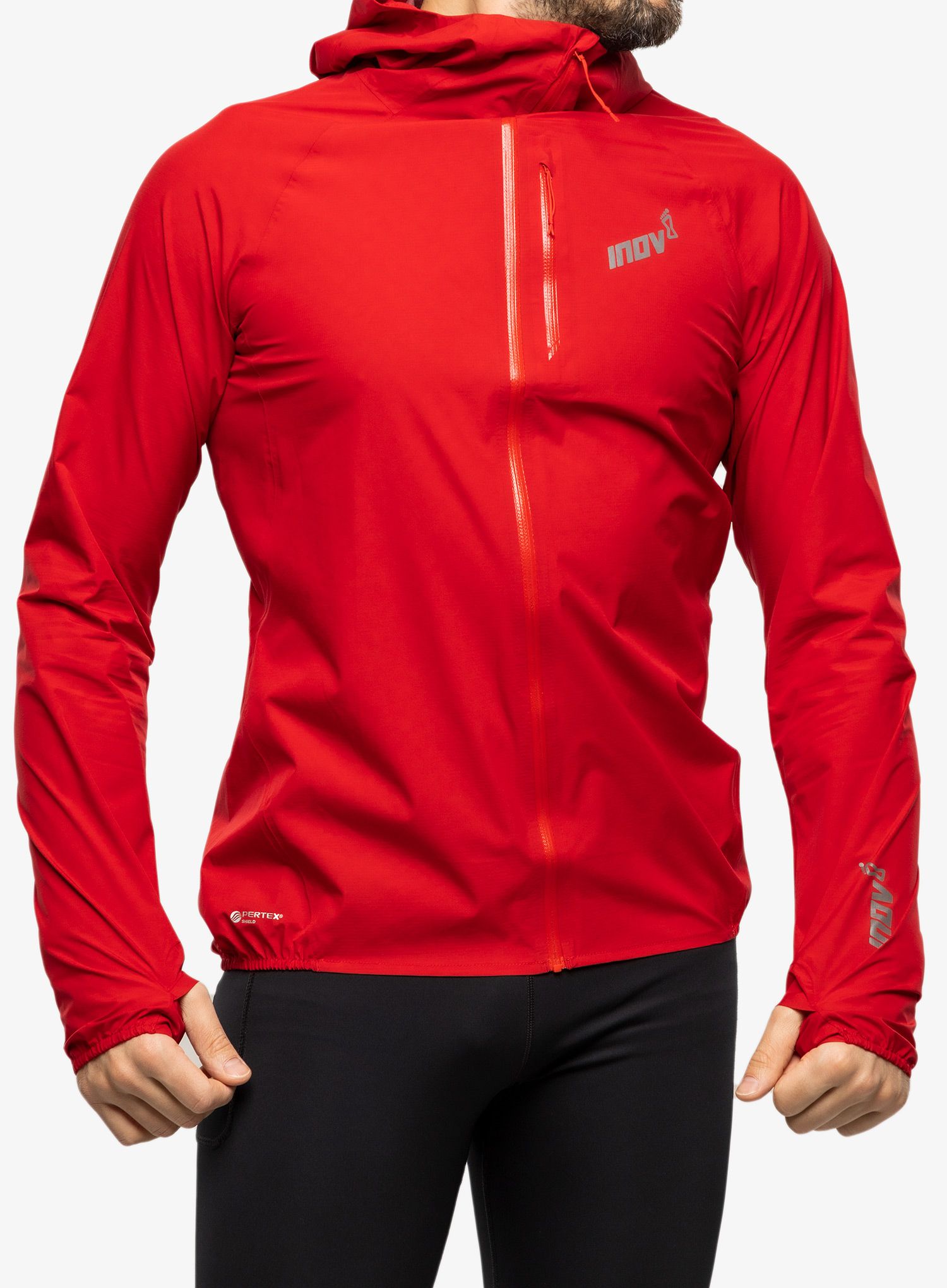 Jakna za trčanje Inov-8 Stormshell FZ V2 - red