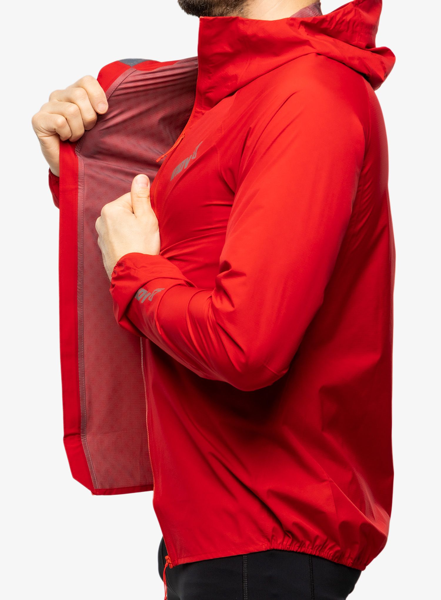 Jakna za trčanje Inov-8 Stormshell FZ V2 - red