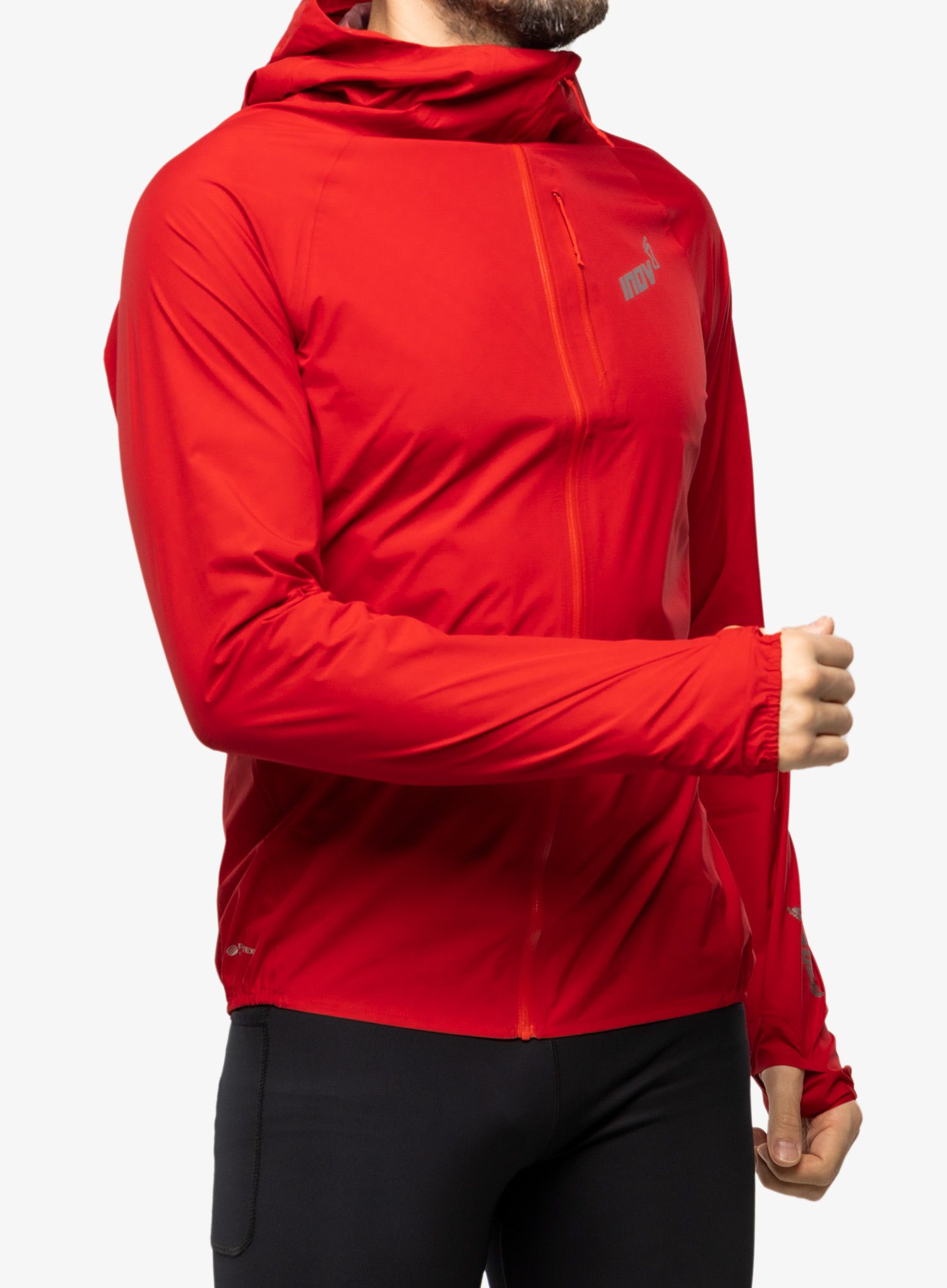 Jakna za trčanje Inov-8 Stormshell FZ V2 - red