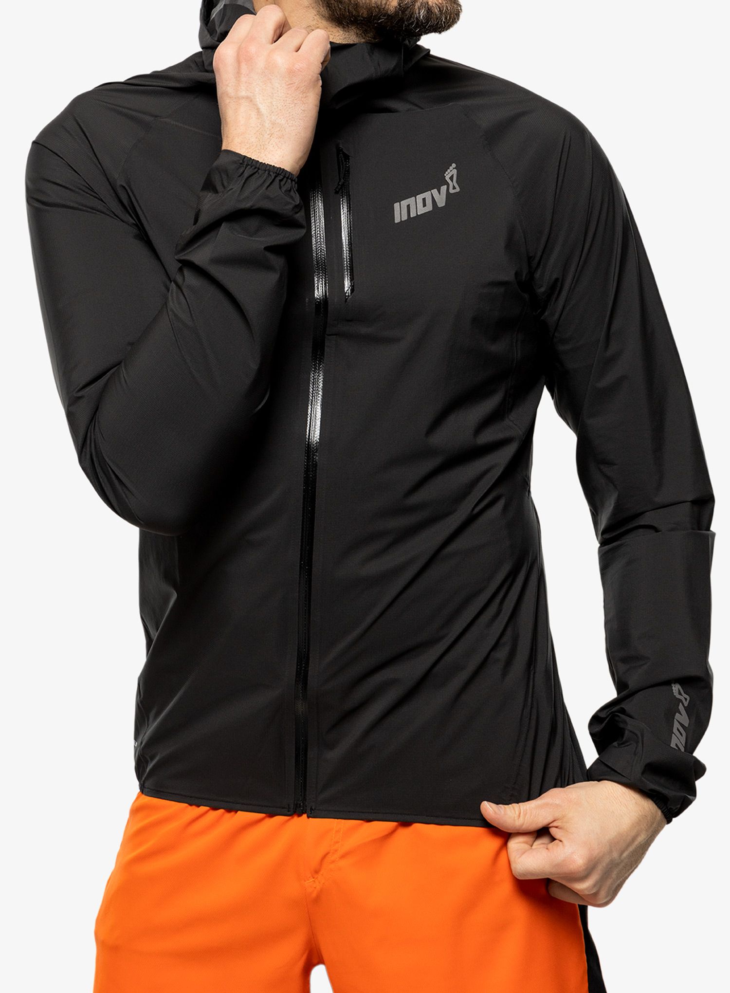 Jakna za trčanje Inov-8 Stormshell FZ - black