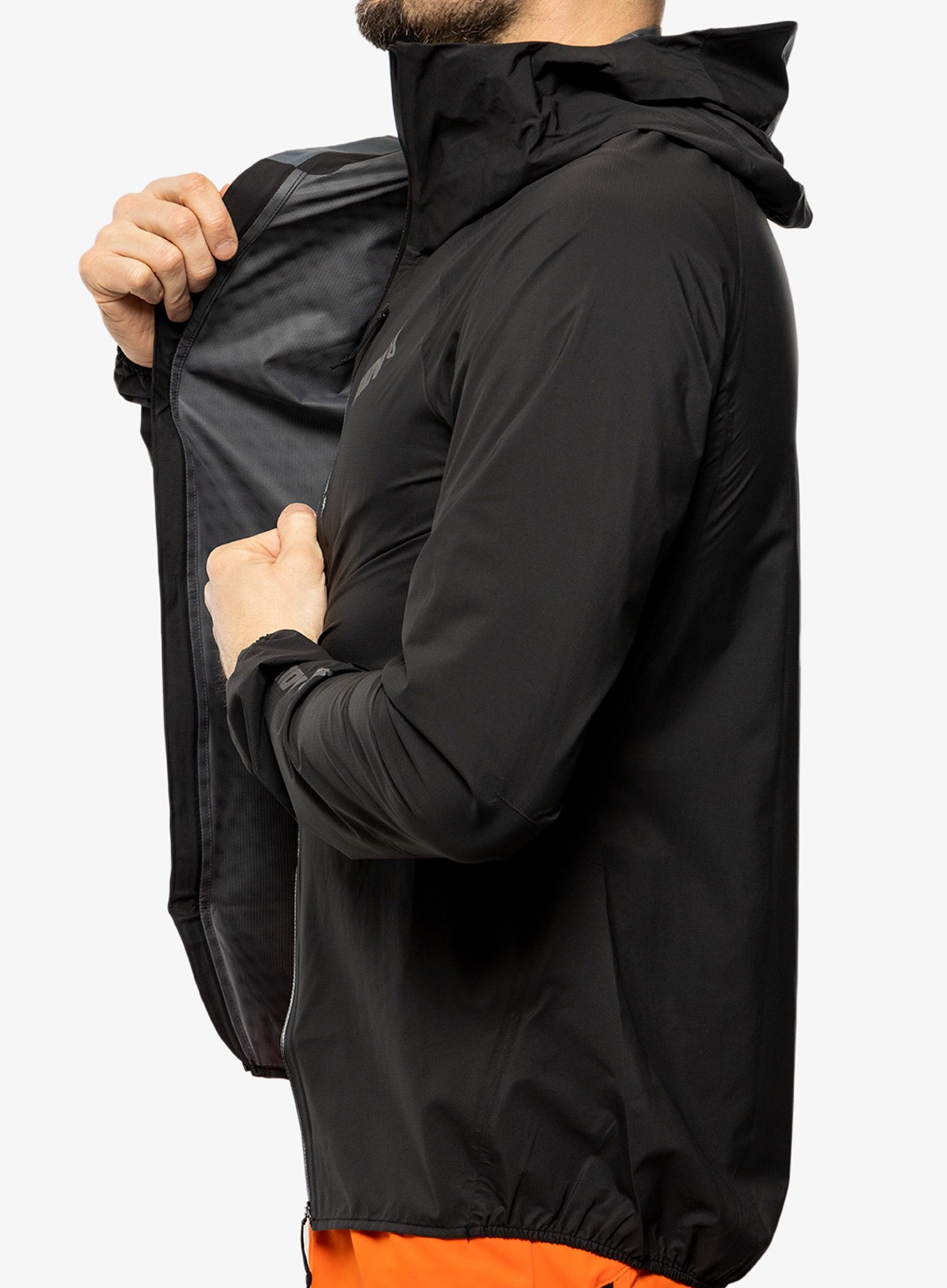 Jakna za trčanje Inov-8 Stormshell FZ - black