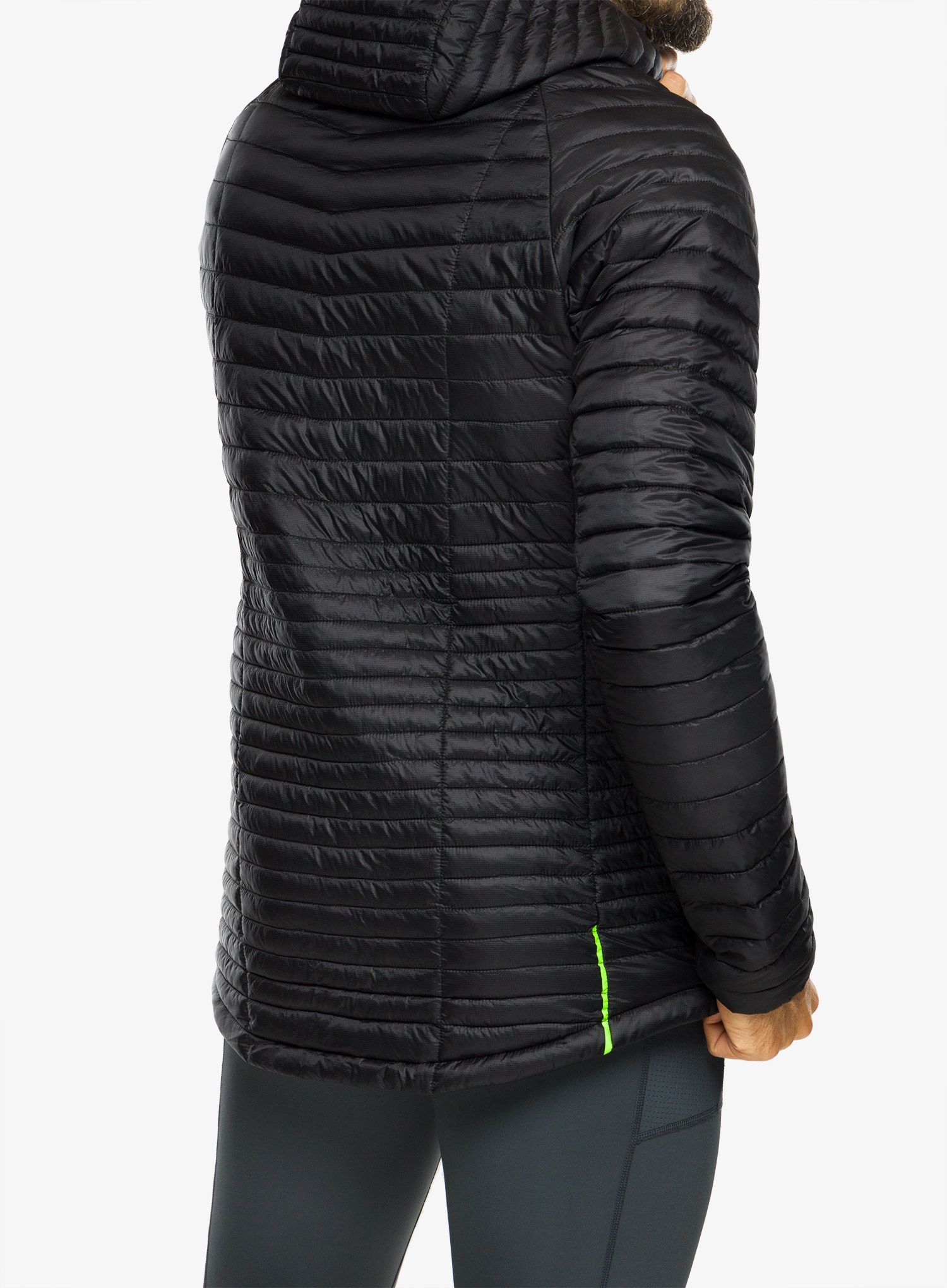 Jakna s postavom Inov-8 Thermoshell Pro Full-Zip - black/green