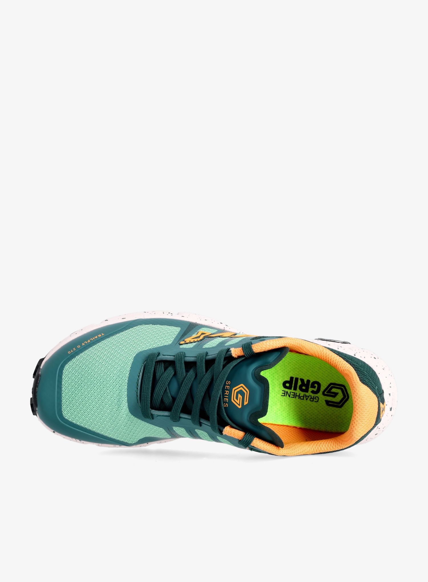 Ženske trail tenisice Inov-8 TrailFly G 270 V2 - pine/peach