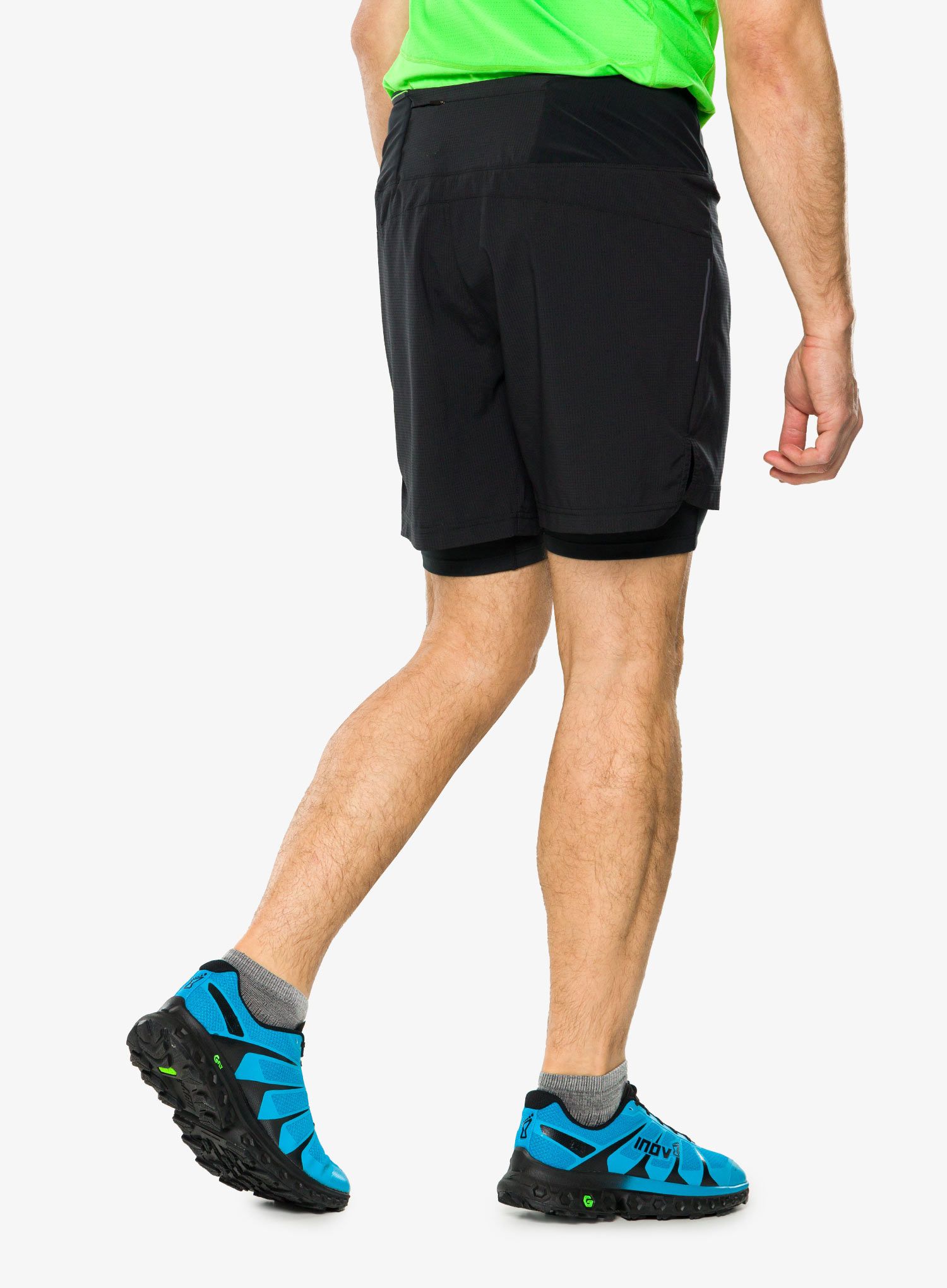 Kratke hlače za trčanje Inov-8 Trailfly Ultra 7 2in1 Short - black