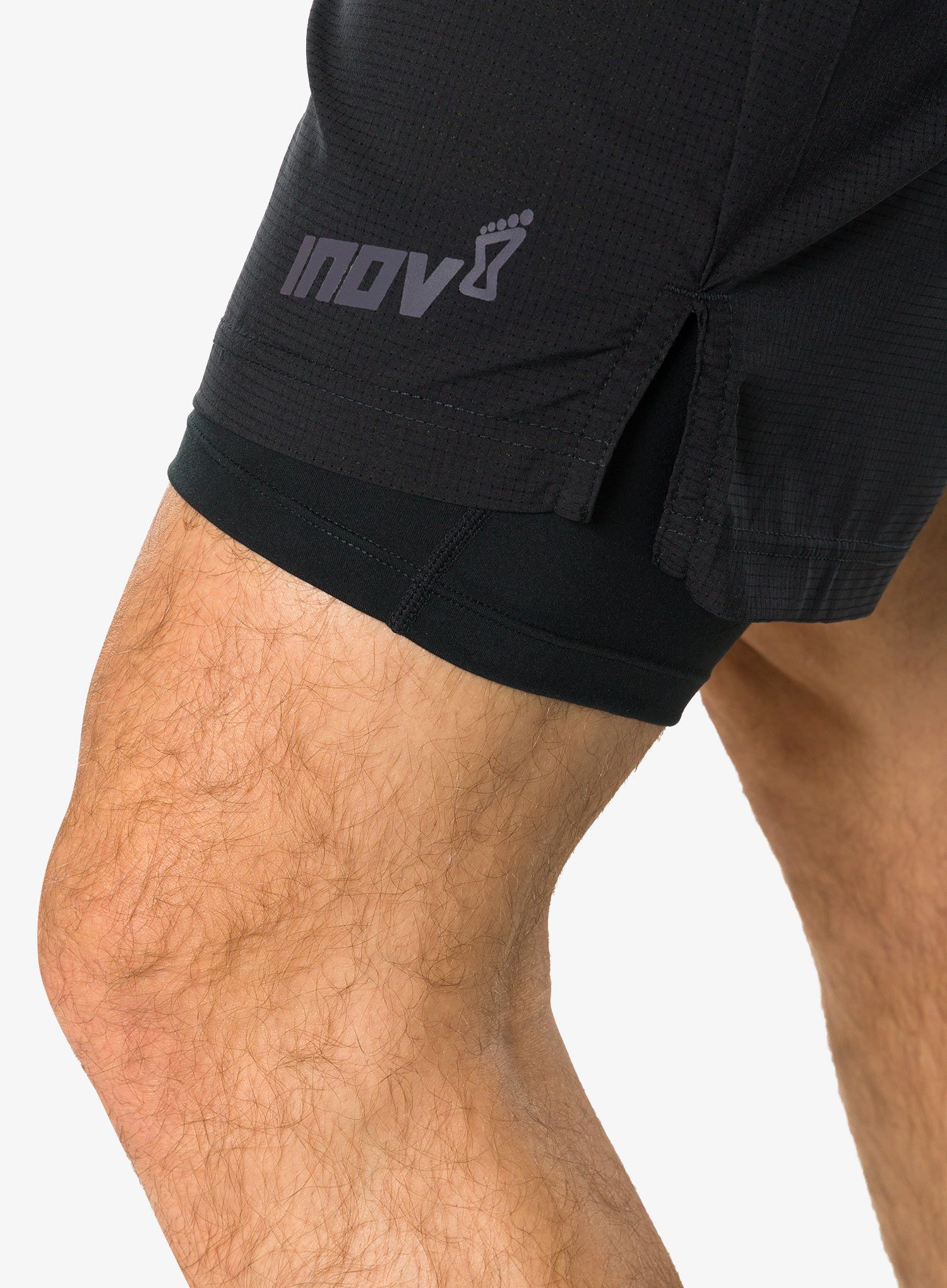 Kratke hlače za trčanje Inov-8 Trailfly Ultra 7 2in1 Short - black