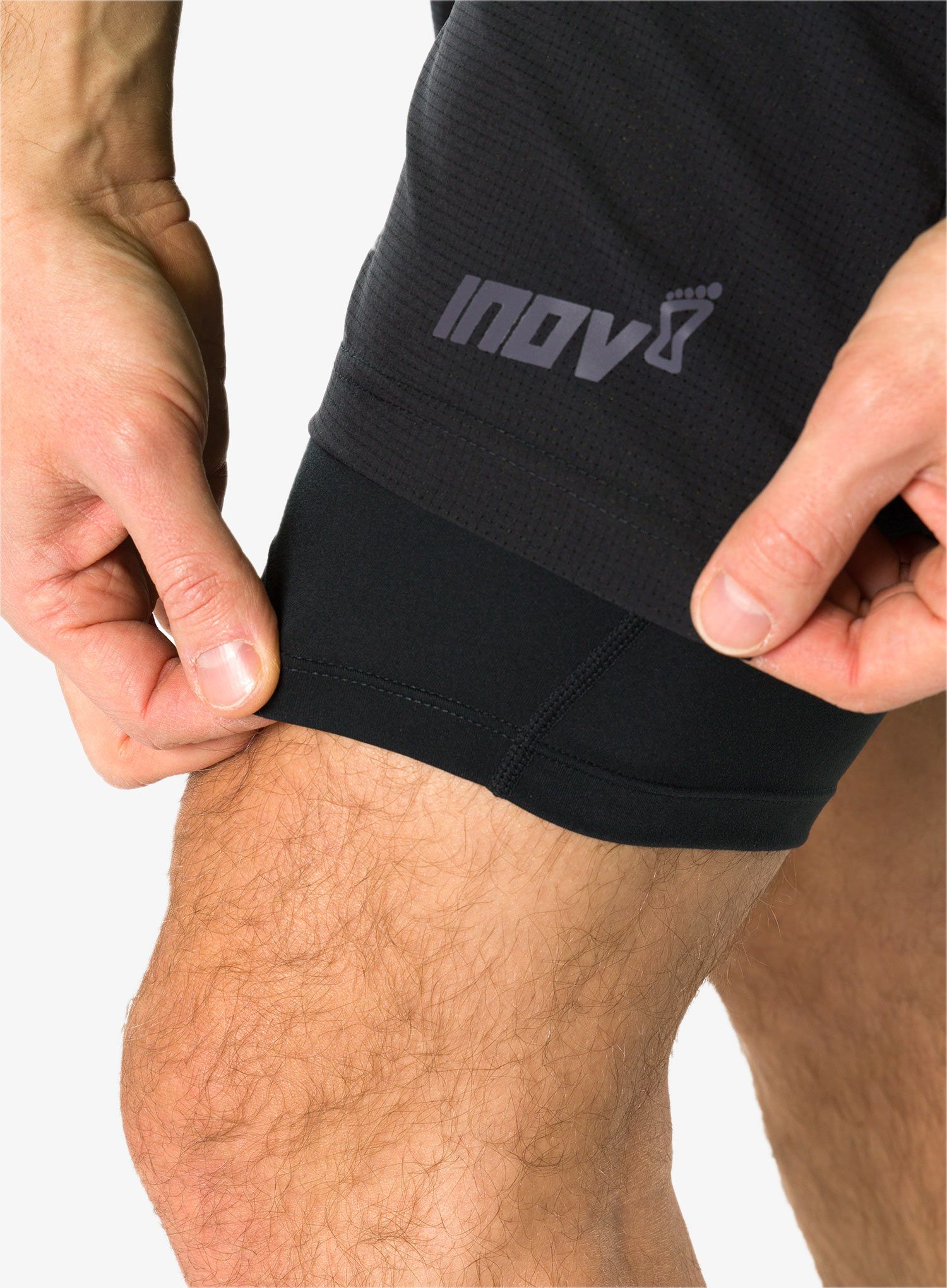 Kratke hlače za trčanje Inov-8 Trailfly Ultra 7 2in1 Short - black