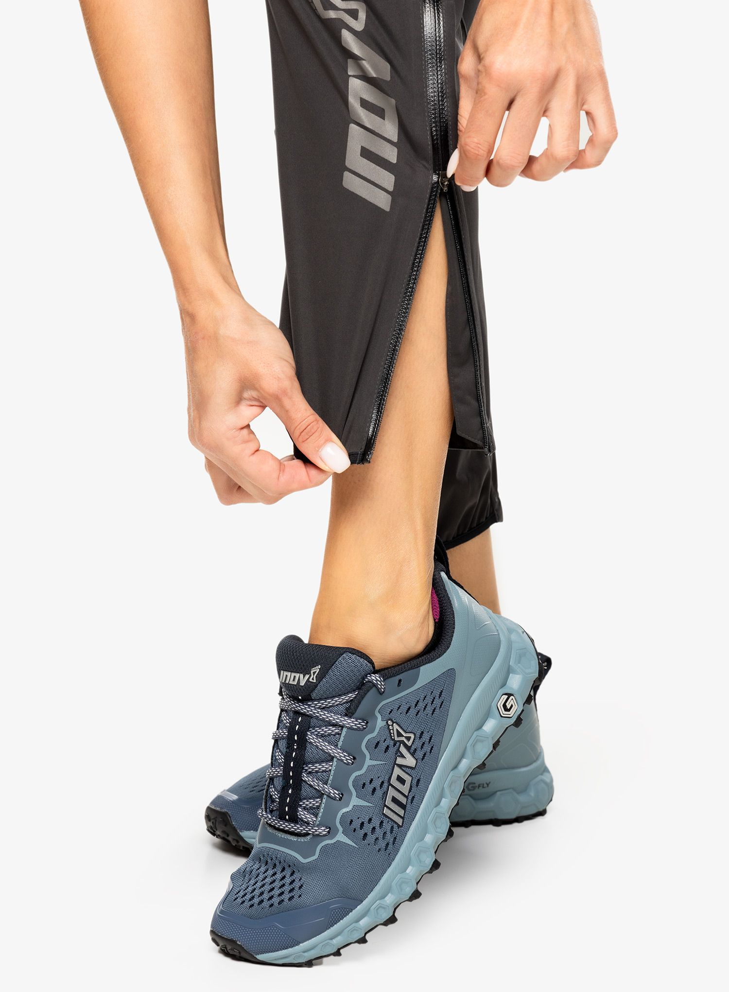 Ženske hlače za trčanje Inov-8 Trailpant - black
