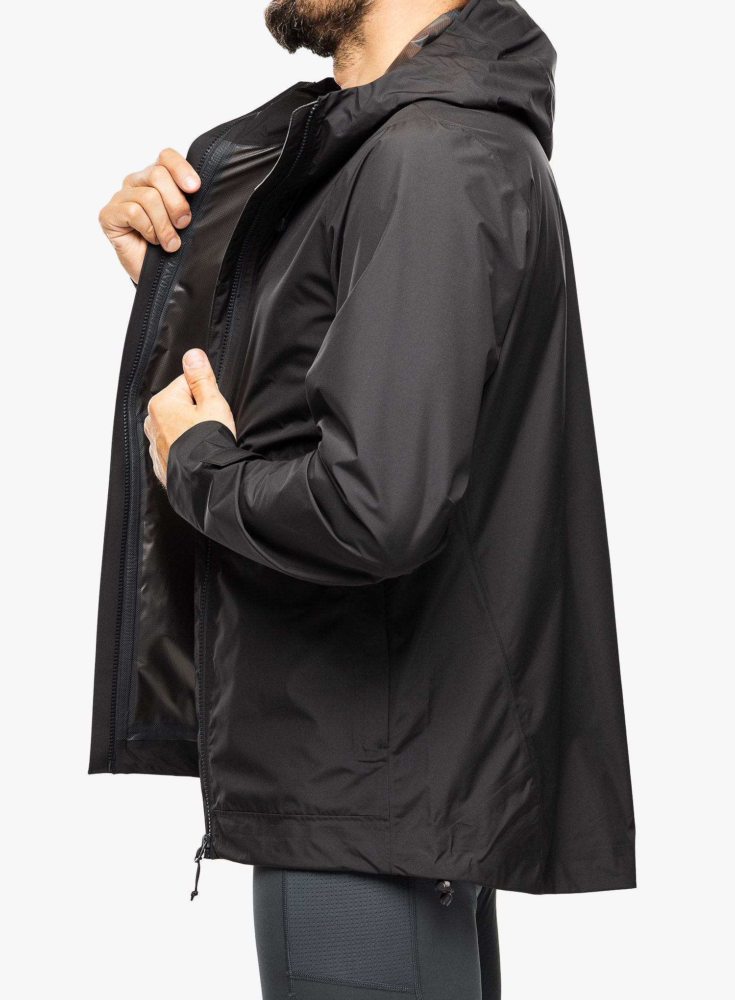 Kišna jakna Inov-8 Trailshell Jacket - graphite