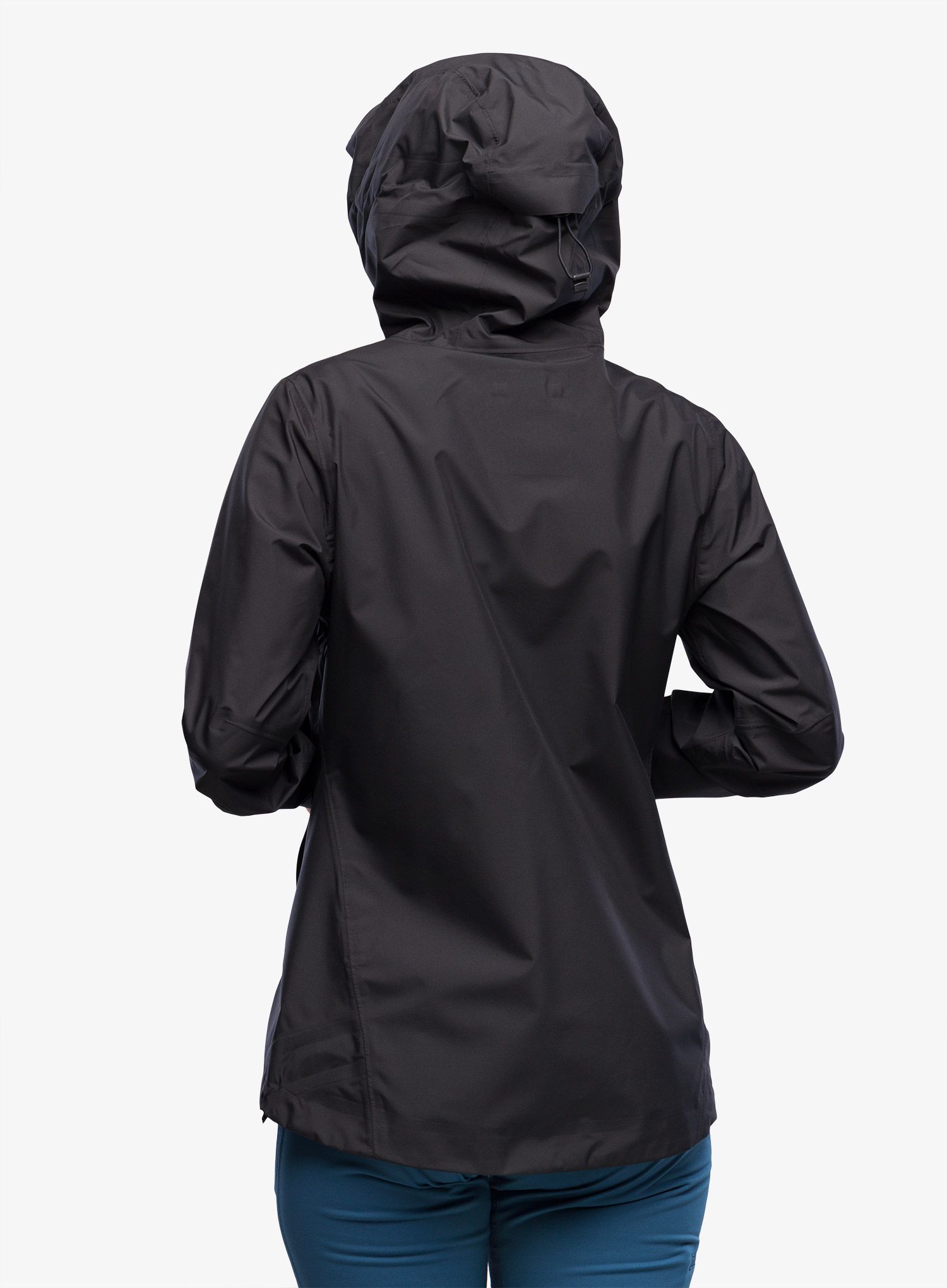 Ženska kišna jakna Inov-8 Trailshell Jacket - graphite/graphite
