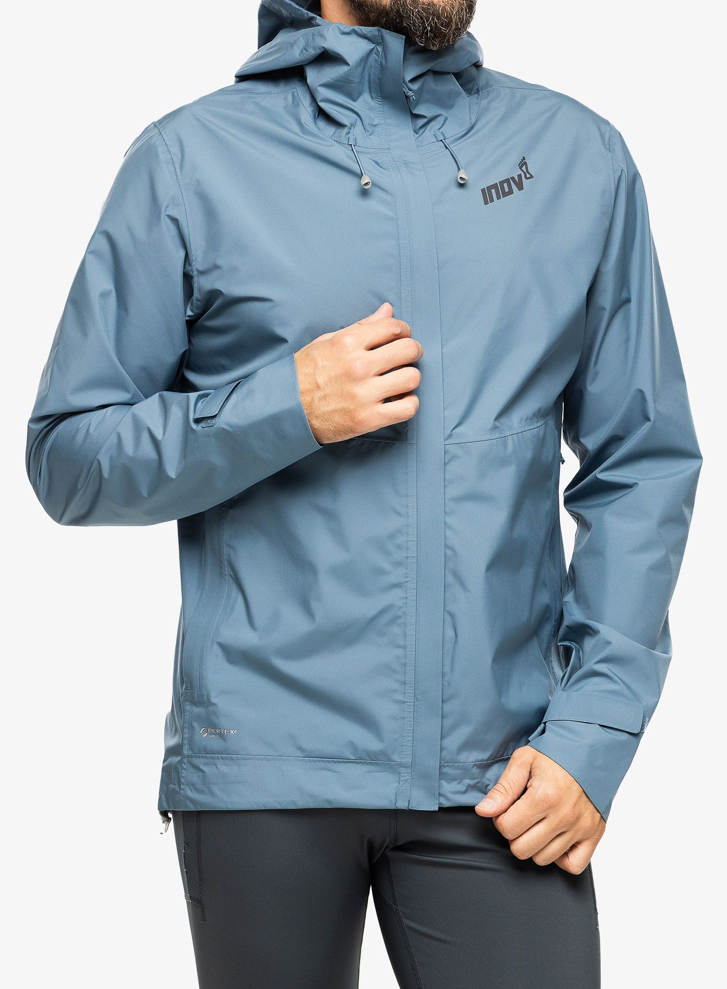 Kišna jakna Inov-8 Trailshell Jacket - slate
