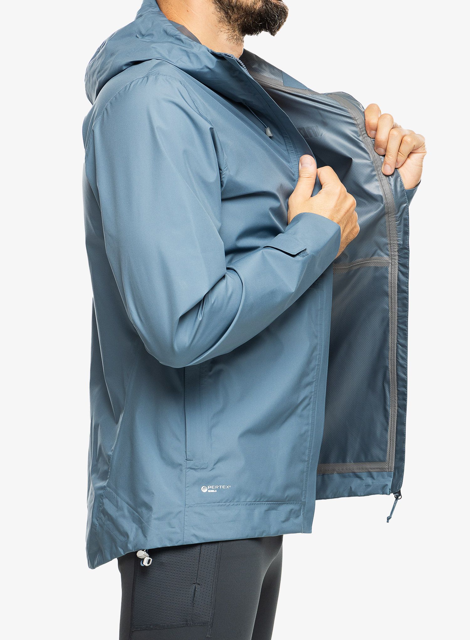 Kišna jakna Inov-8 Trailshell Jacket - slate