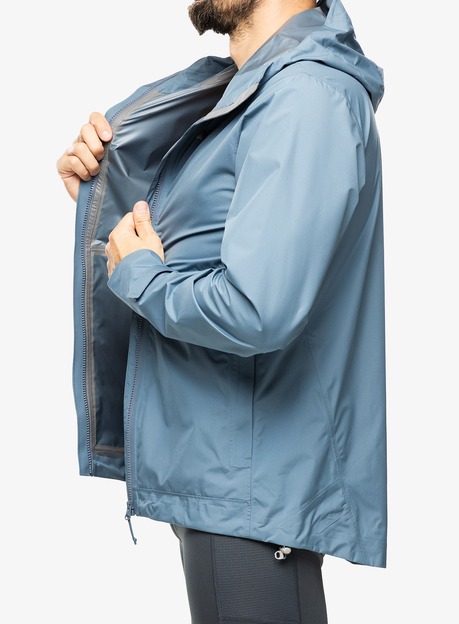 Kišna jakna Inov-8 Trailshell Jacket - slate