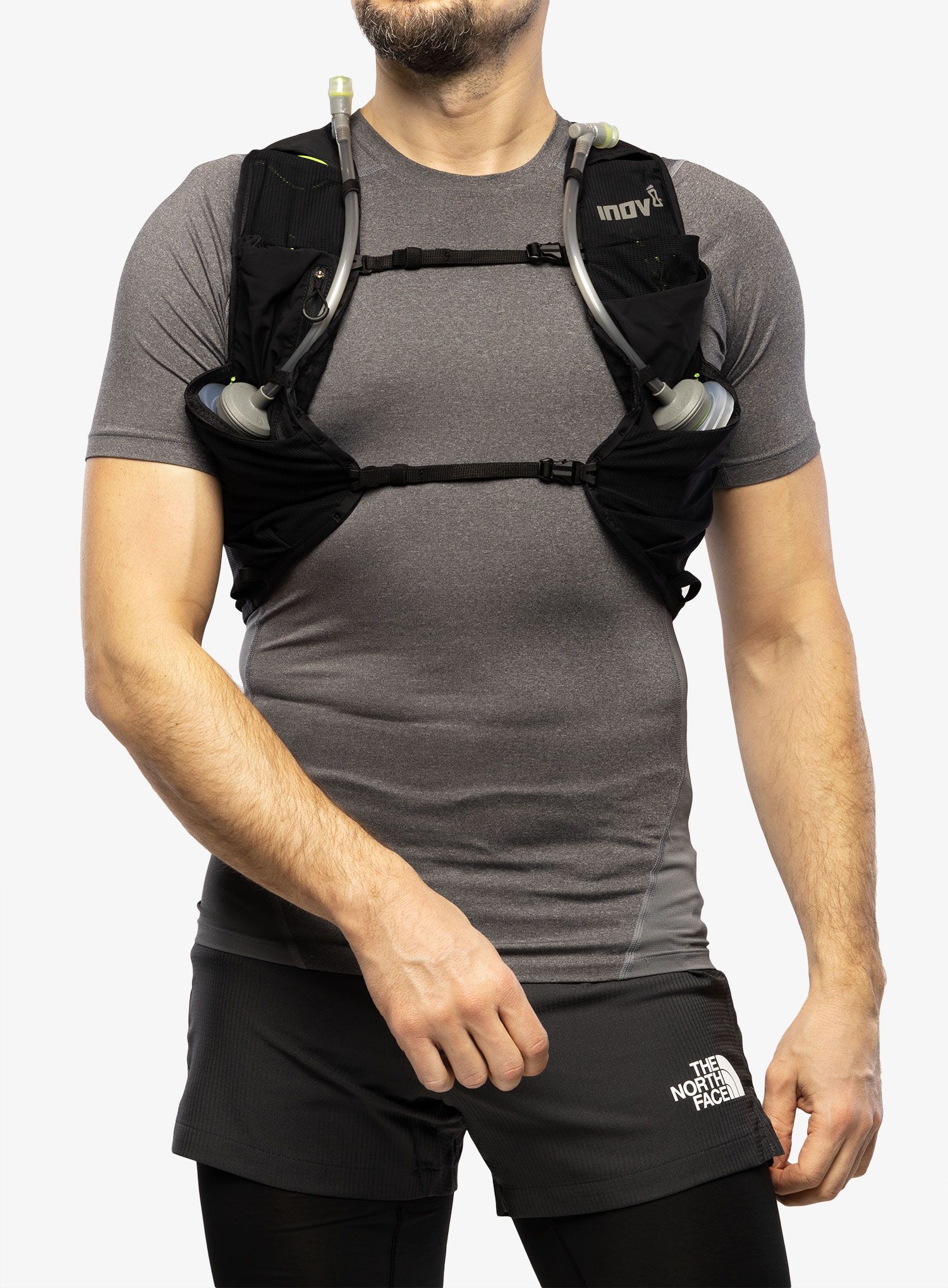Prsluk za trčanje Inov-8 Ultrapac Pro 8 - black/green